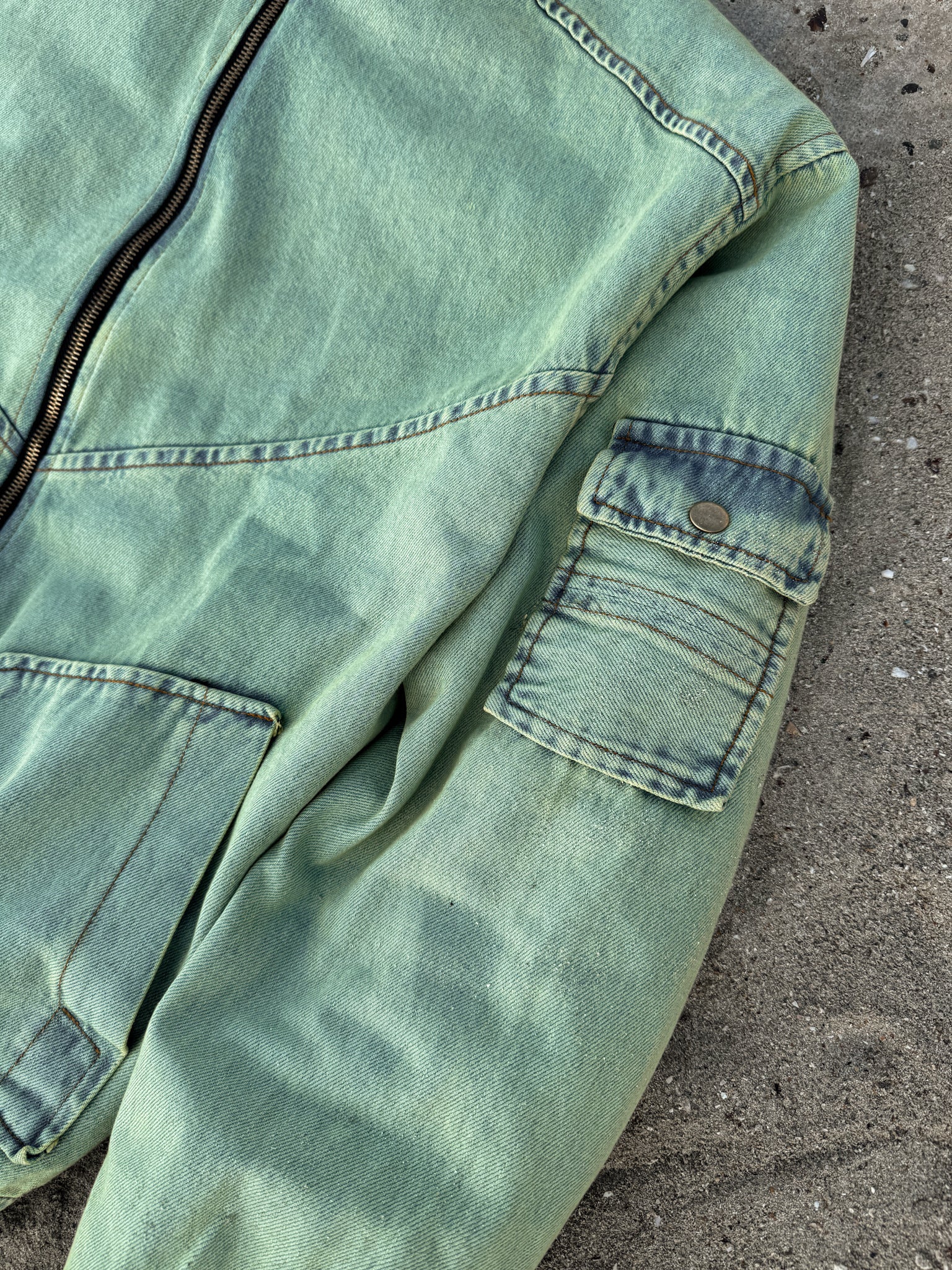 Helio - HSW DENIM JACKET - MINT