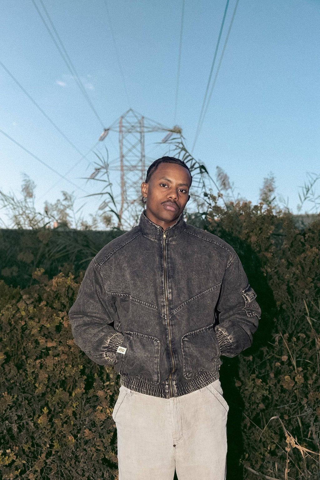 Helio - HSW DENIM JACKET - RUSTY