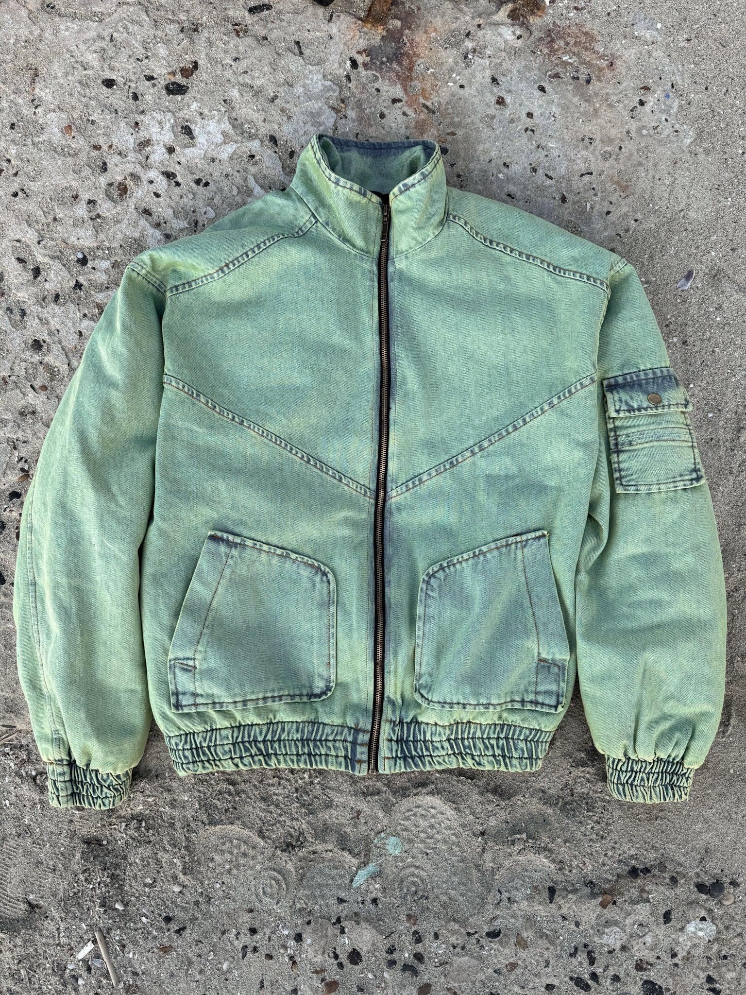 Helio - HSW DENIM JACKET - MINT