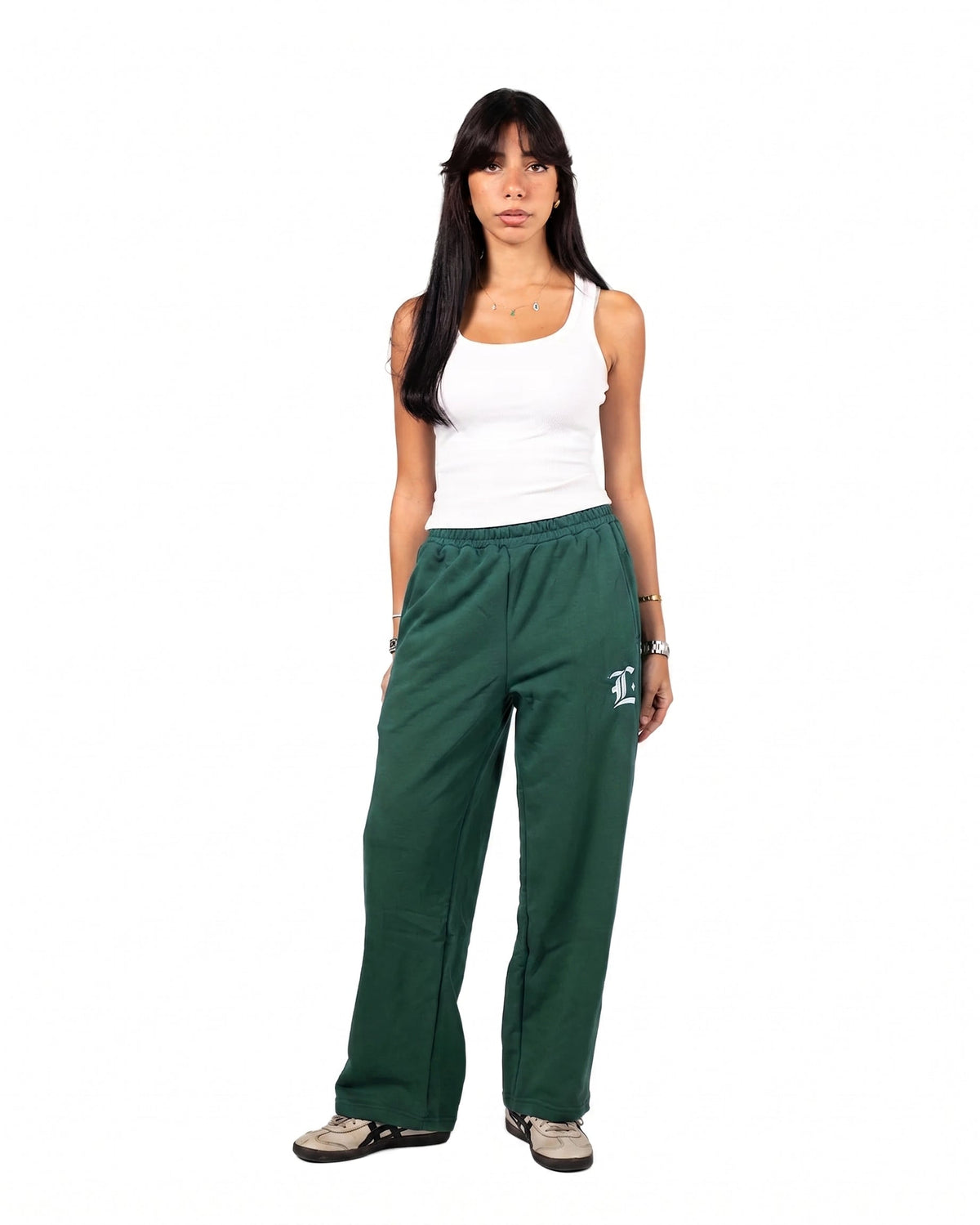 Locco - Summer Baggy Pants - Olive