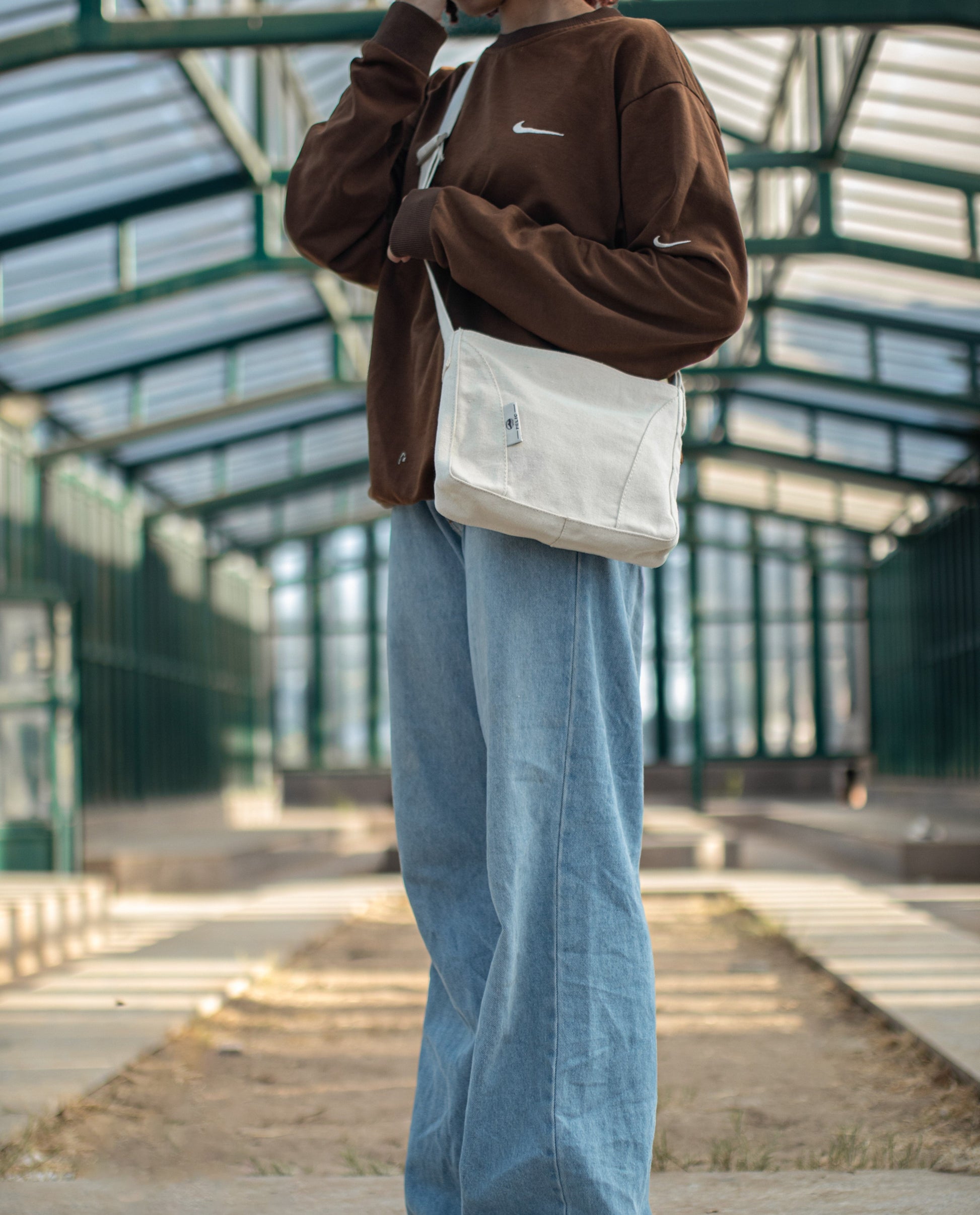 HELIO- RAW BAG OFFWHITE