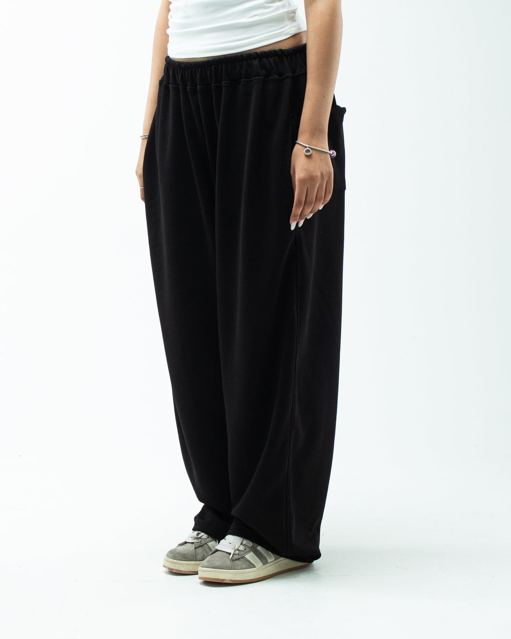Blanklid- Sweatpants - black