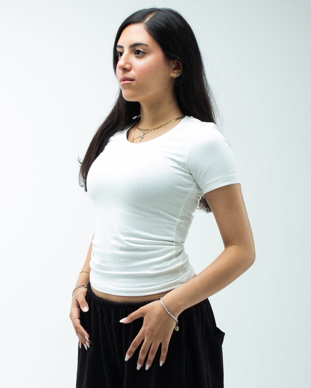 BlankLid - Wide Top - White