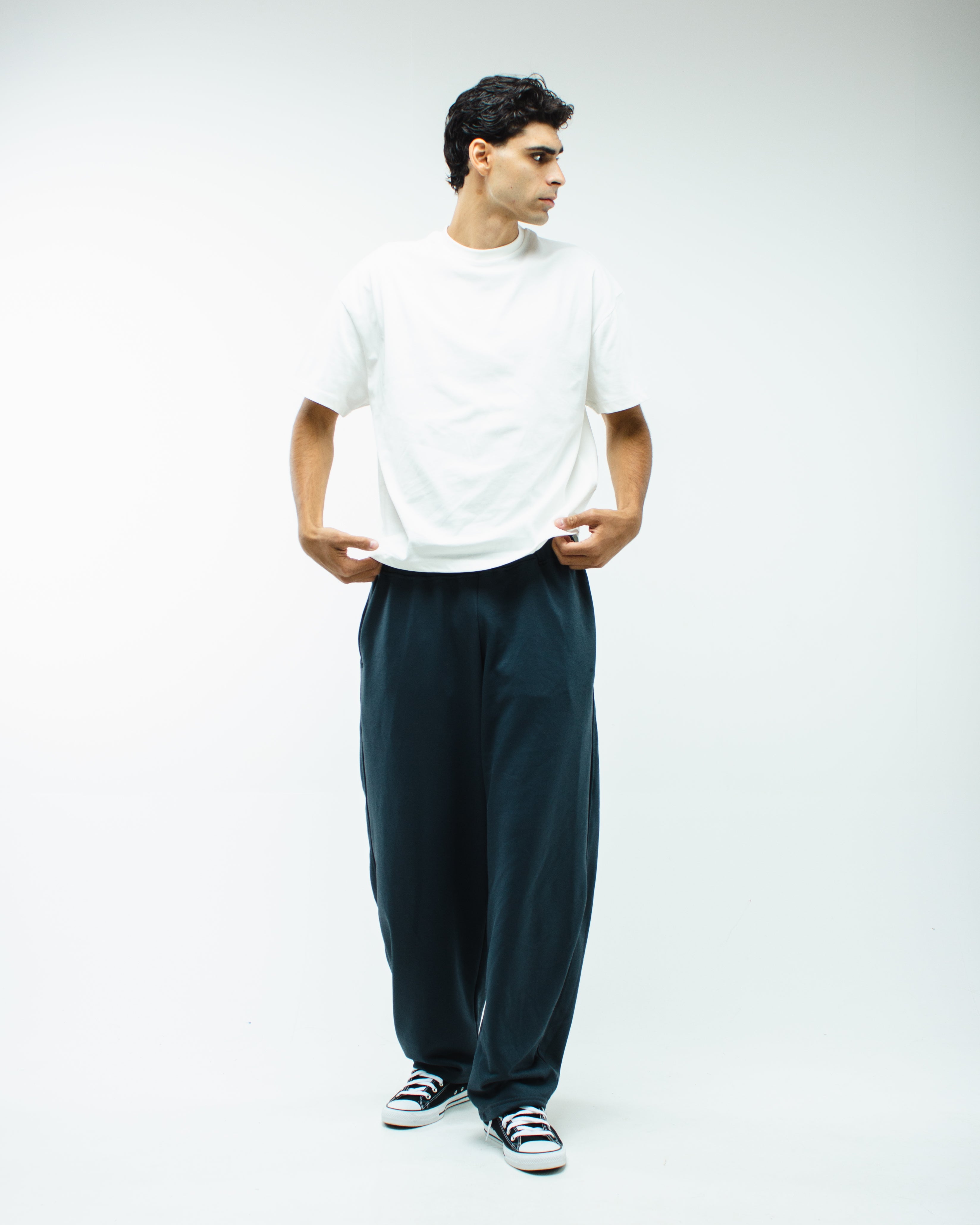 Blanklid- Sweatpants - Charcoal