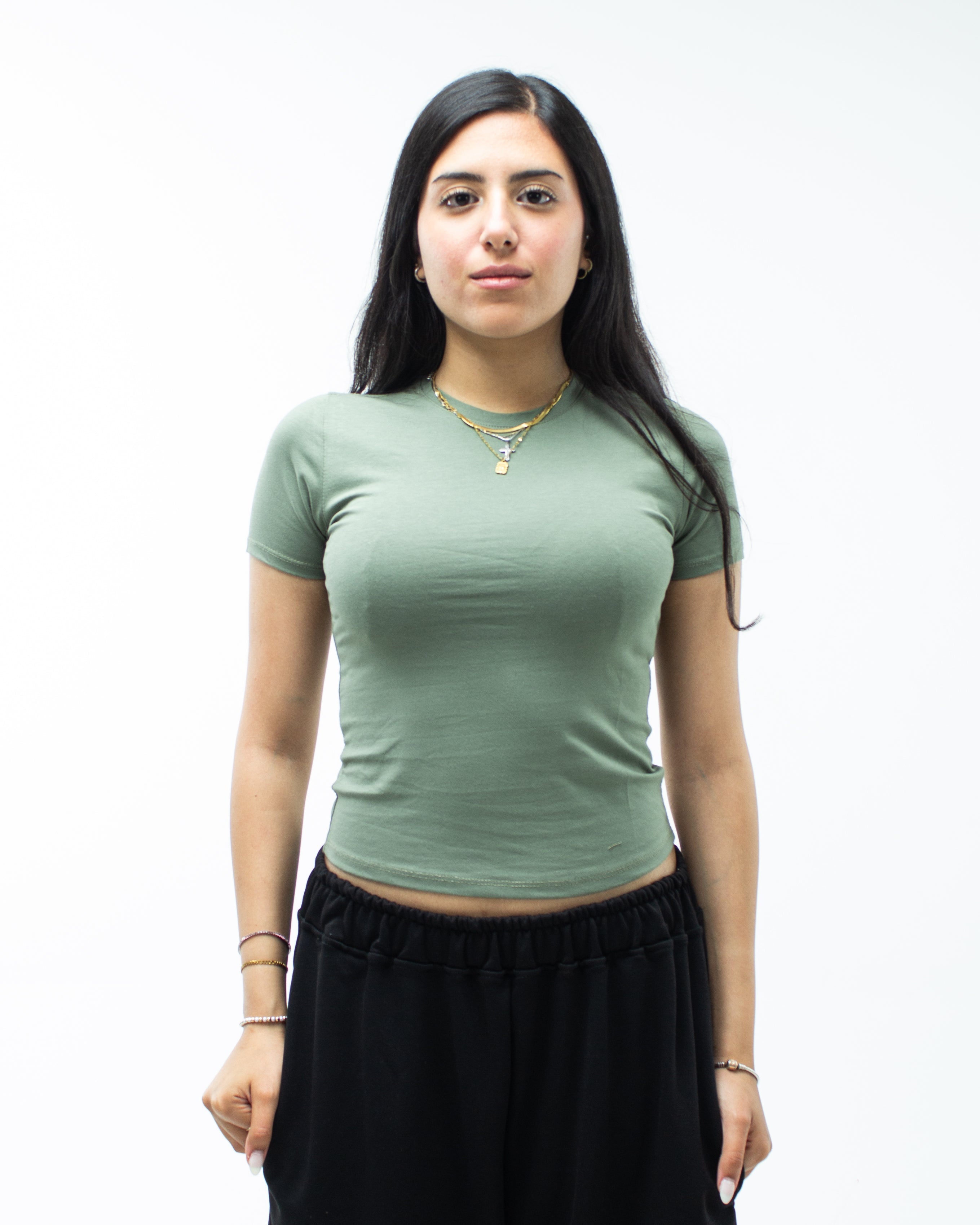BlankLid - Round Top - Olive