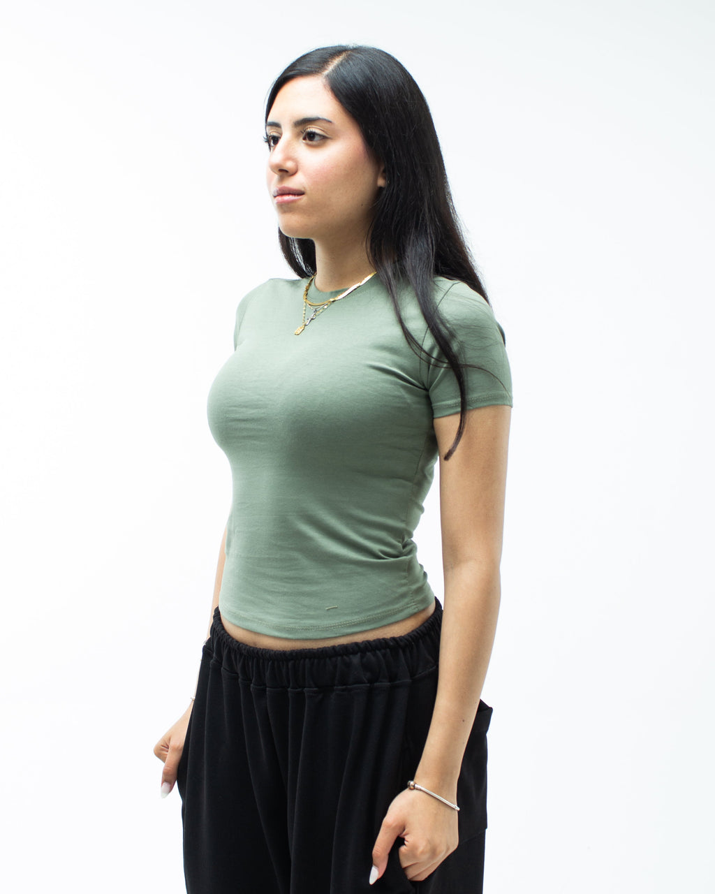 BlankLid - Round Top - Olive