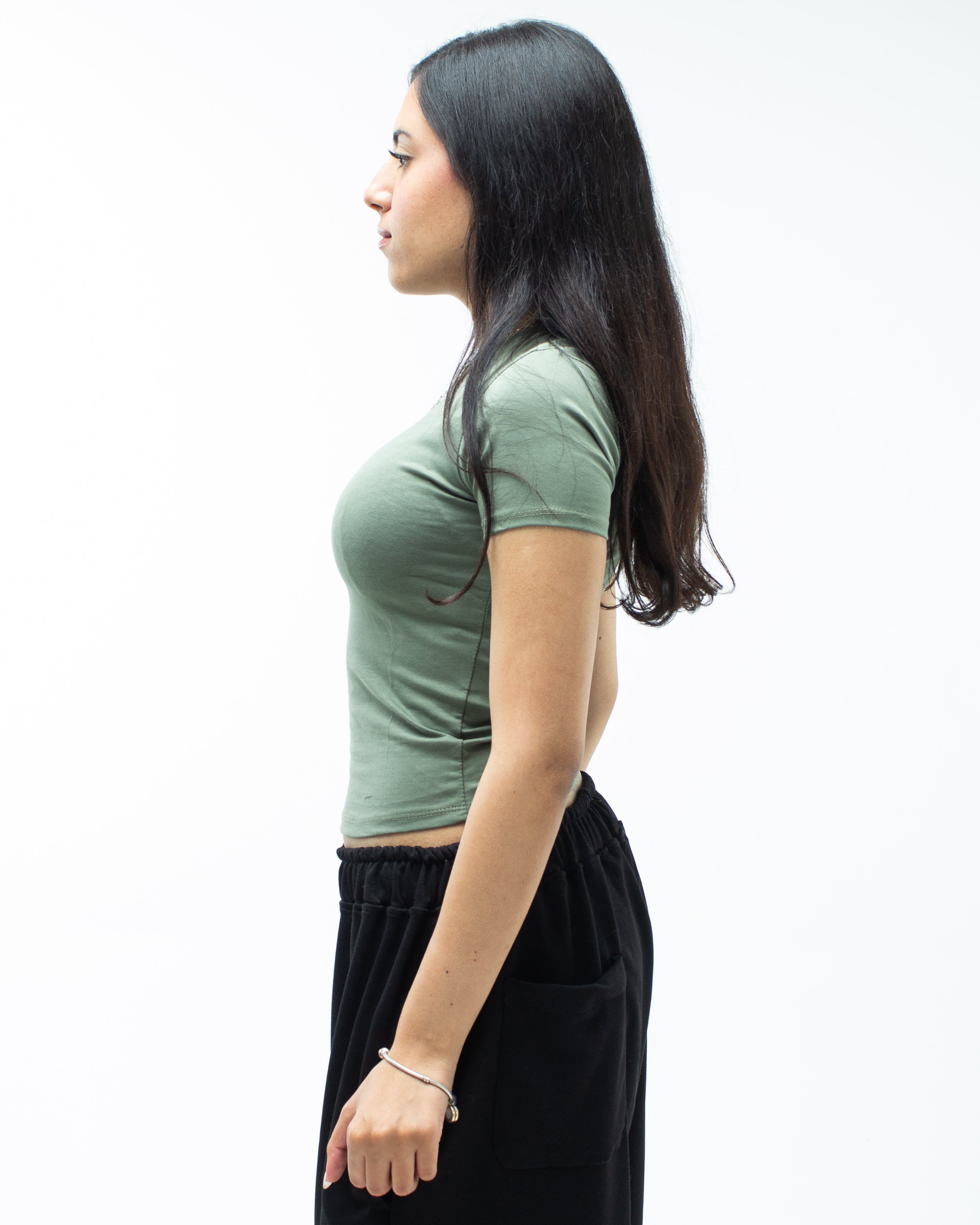 BlankLid - Round Top - Olive