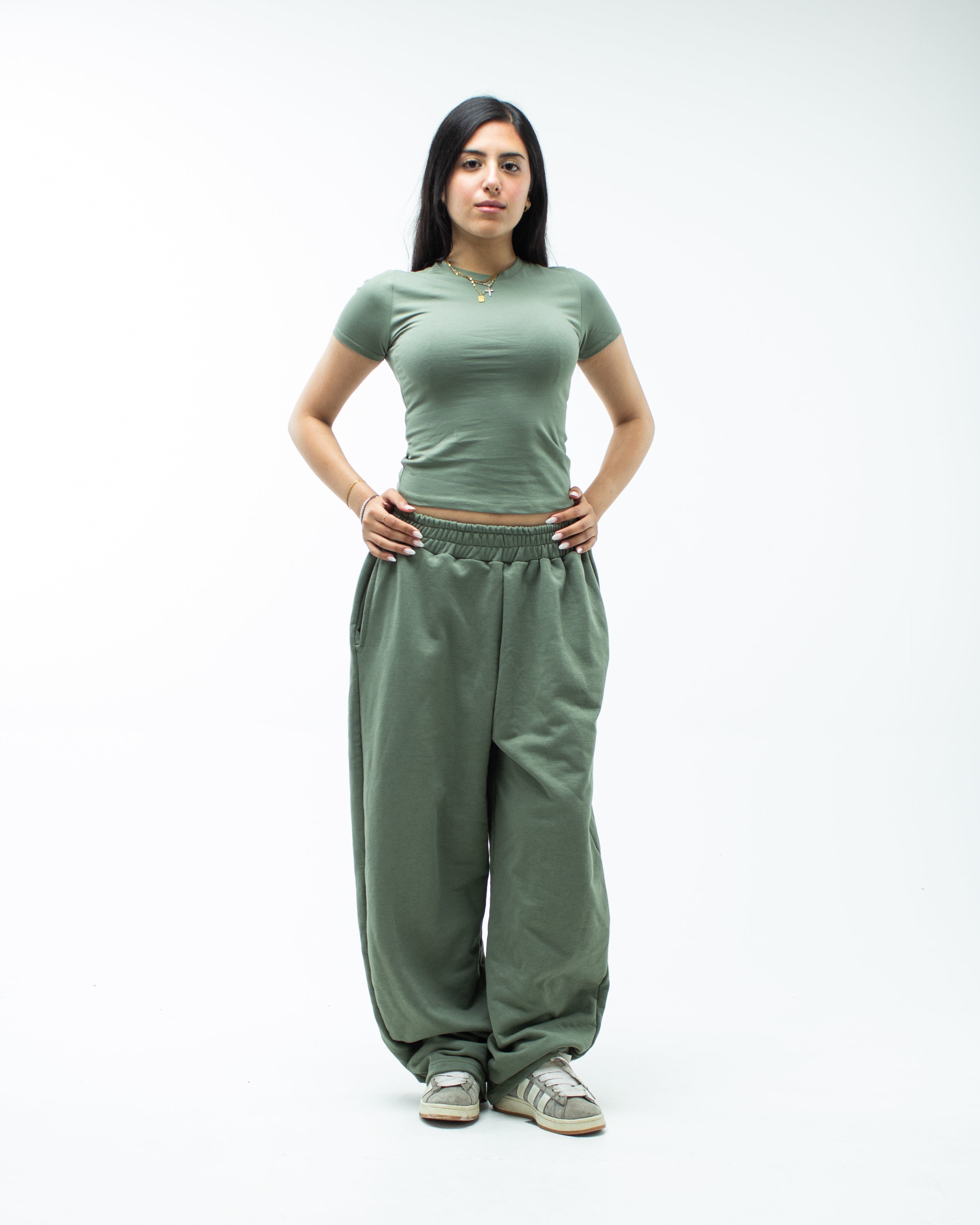 BlankLid - Round Top - Olive