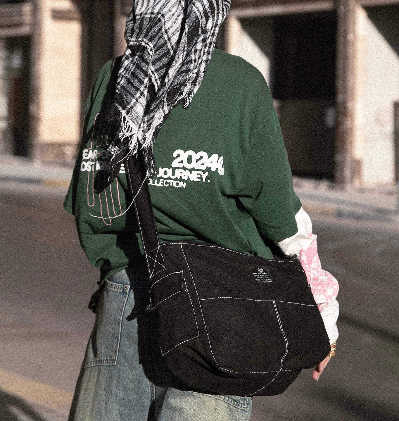 HELIO- HELIO & STITCH BLACK