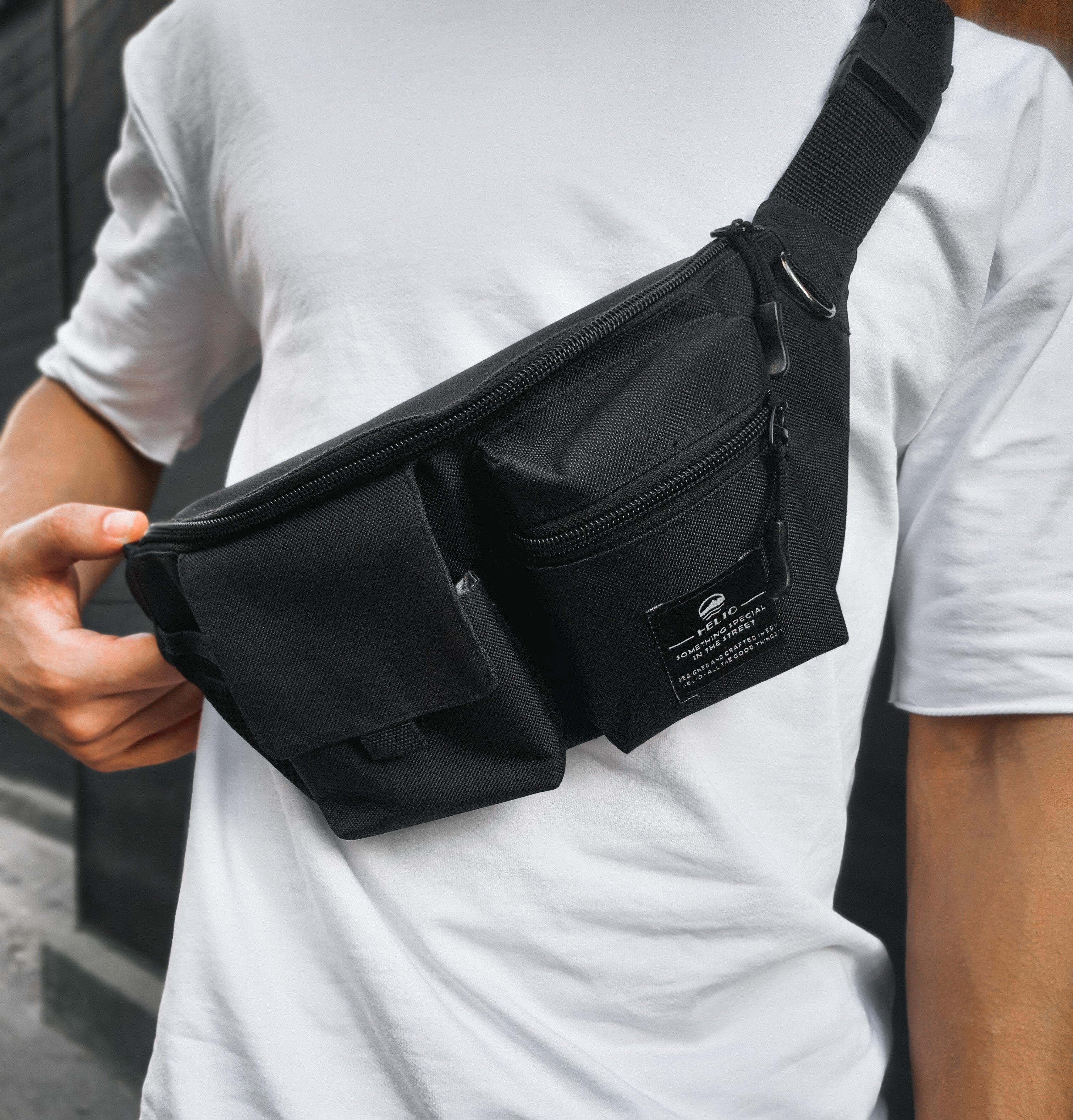 HELIO- HLU FANNY PACK BLACK