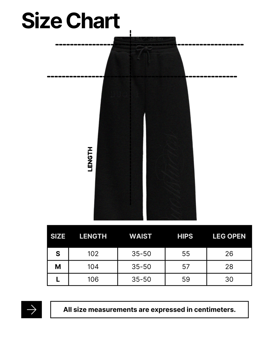 DUO11 - Mother Of Pearl pants  - Black