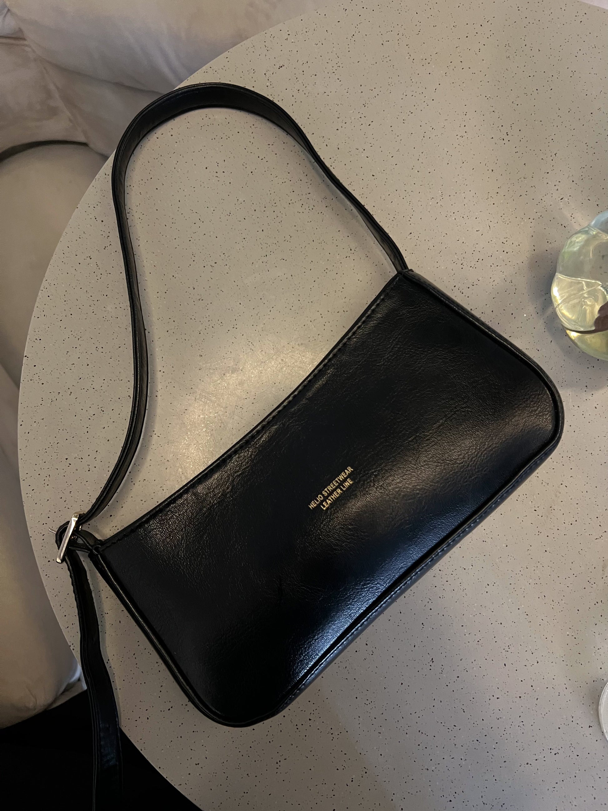 HELIO- TOKEN BAG DIAMOND BLACK