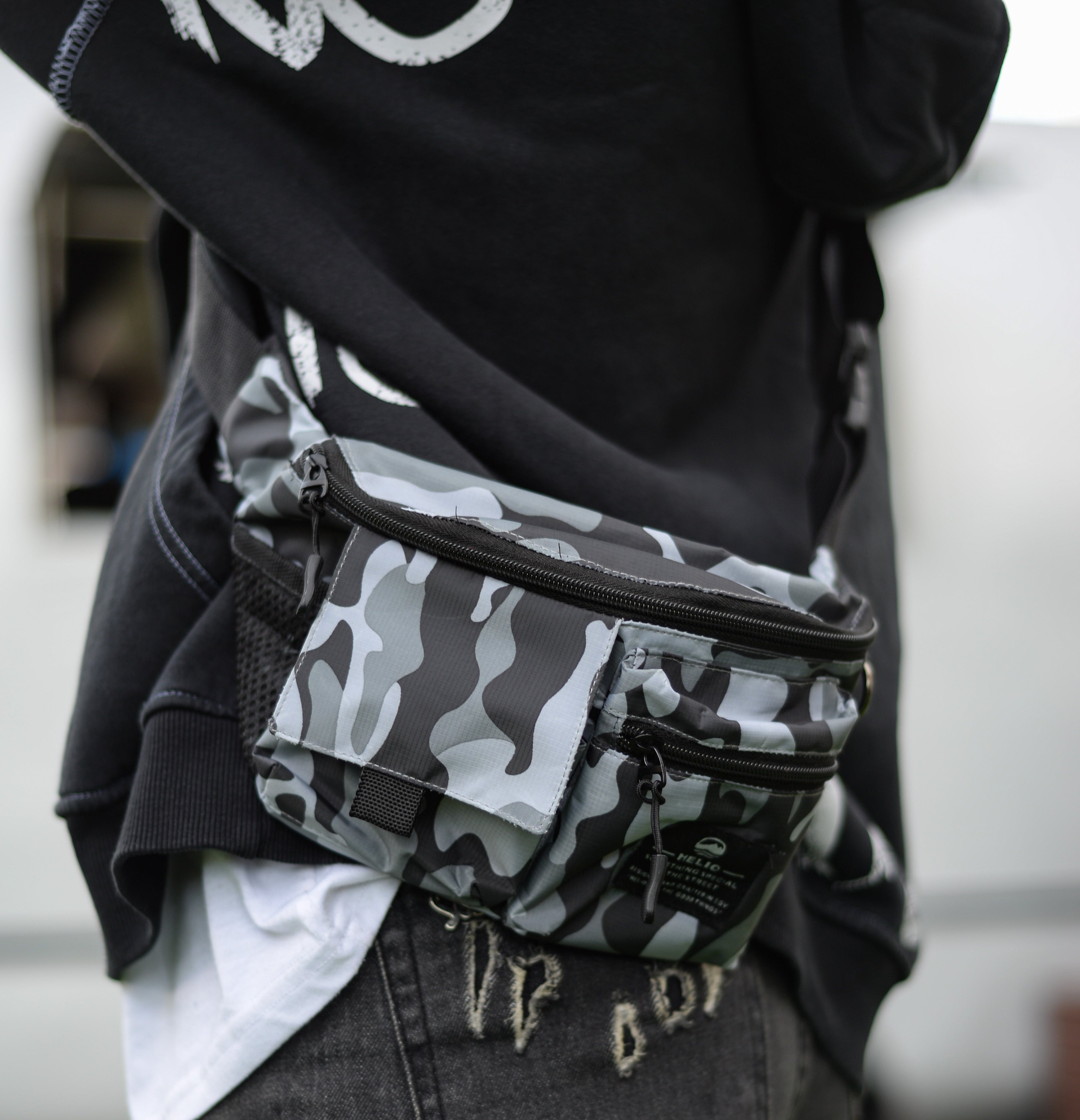 HELIO- HLU FANNY PACK GREY