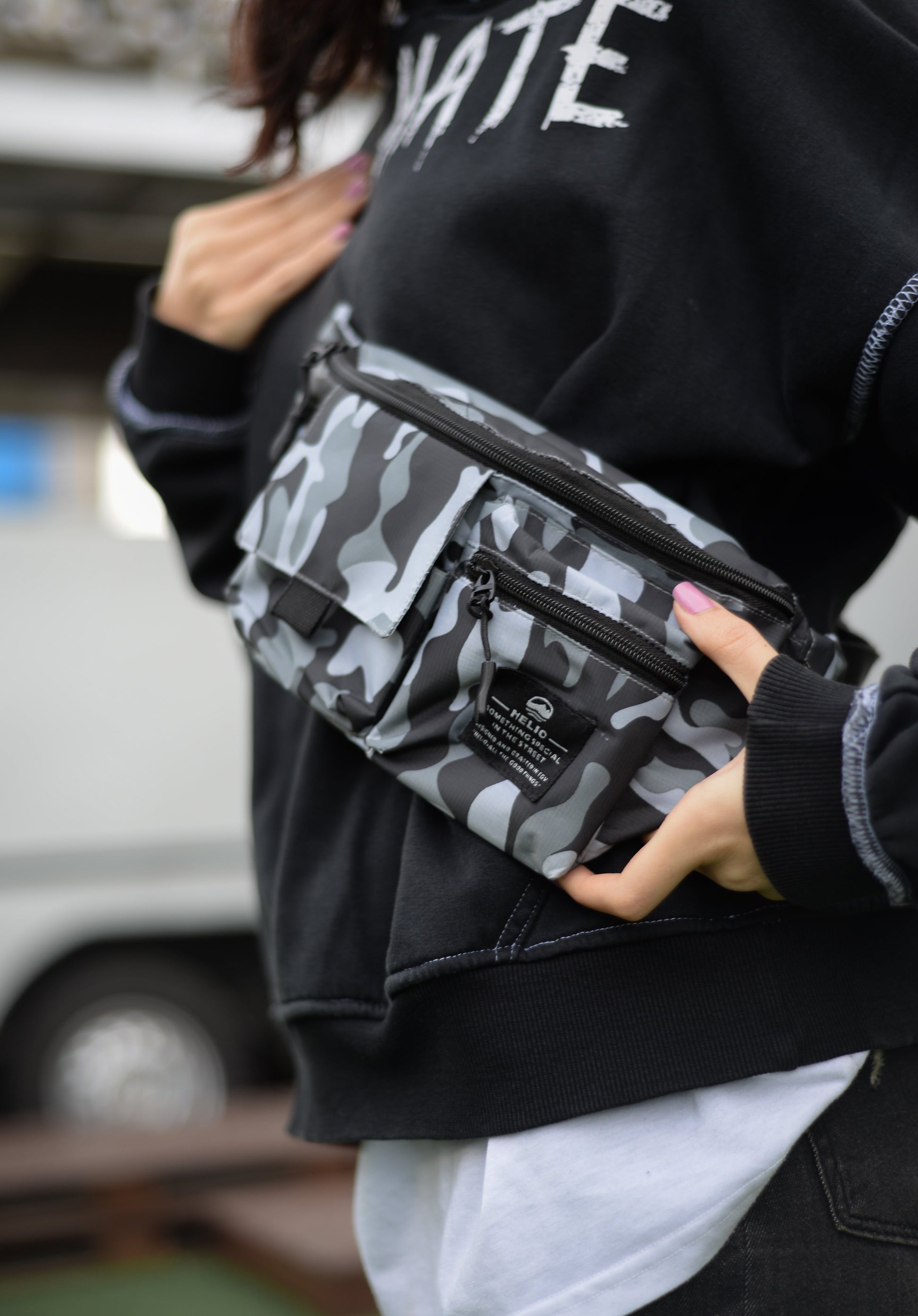 HELIO- HLU FANNY PACK GREY