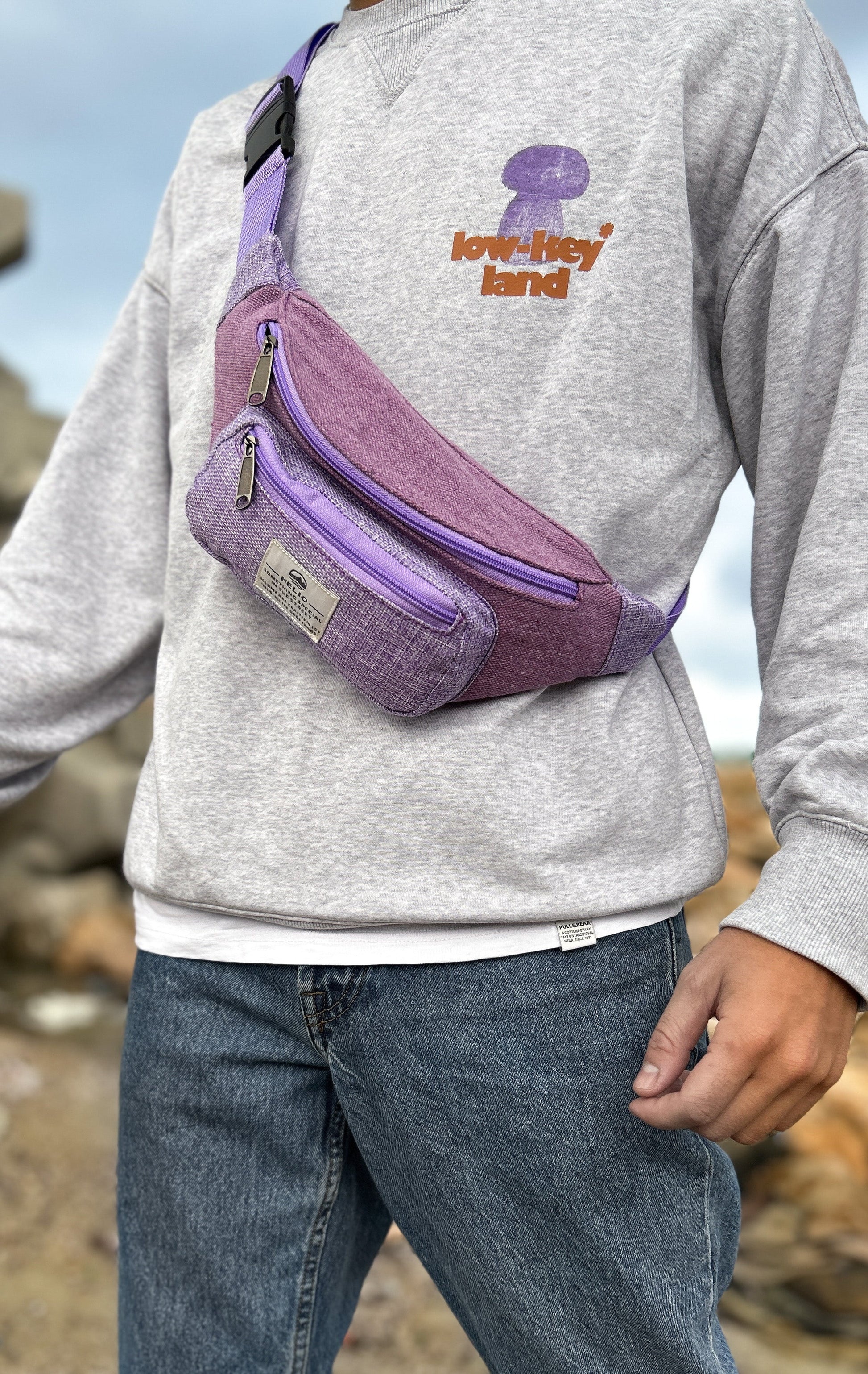 HELIO- HIPPIE FANNY PACK VIOLET