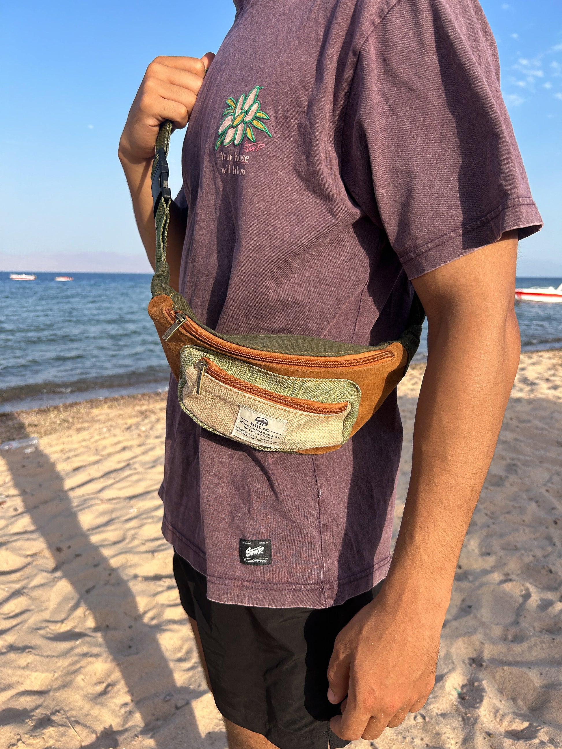 HELIO- HIPPIE FANNY PACK OLIVE