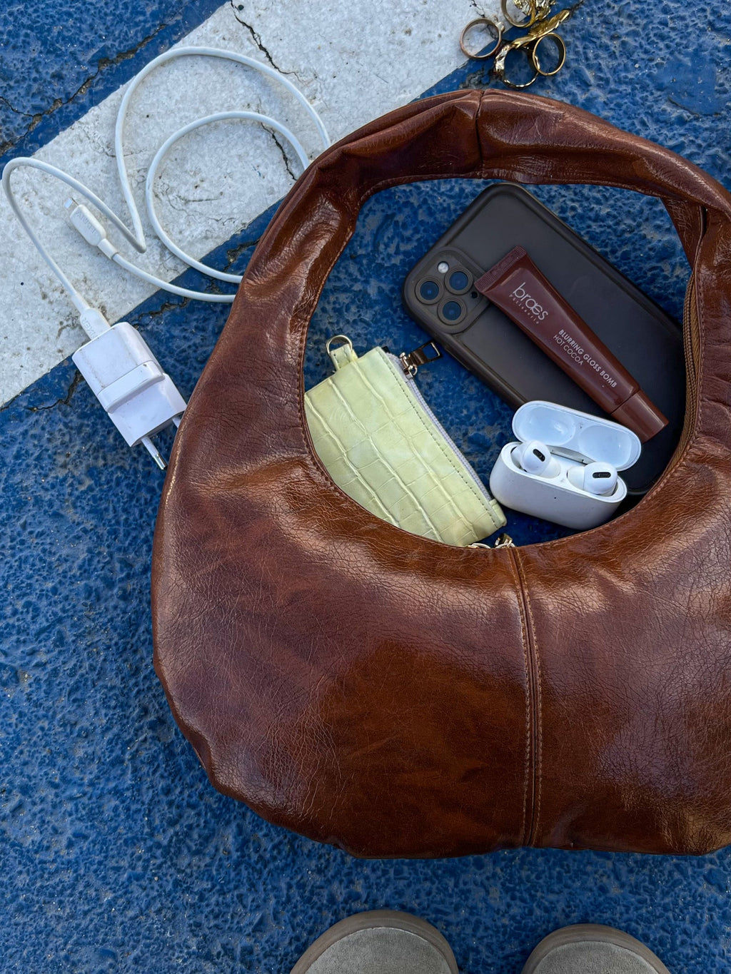 Helio - MICRO HALO BAG - CARAMEL