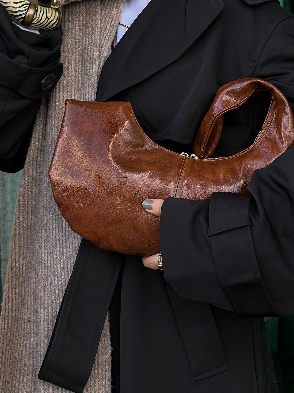 Helio - MICRO HALO BAG - CARAMEL