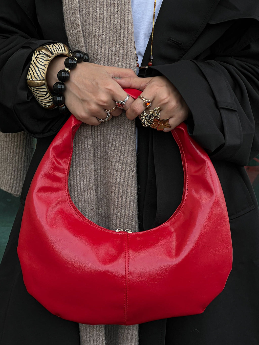 Helio - MICRO HALO BAG - RED