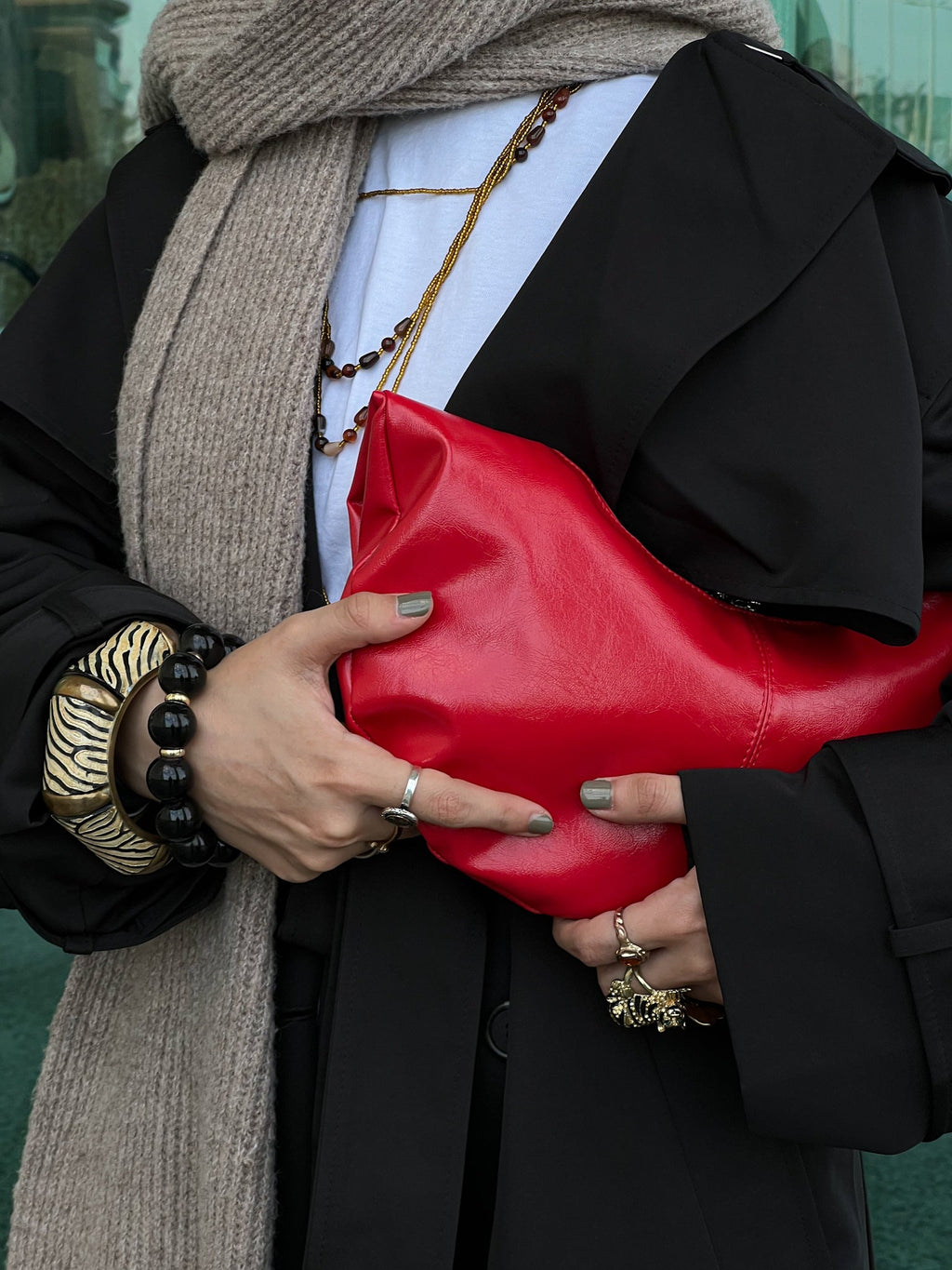 Helio - MICRO HALO BAG - RED