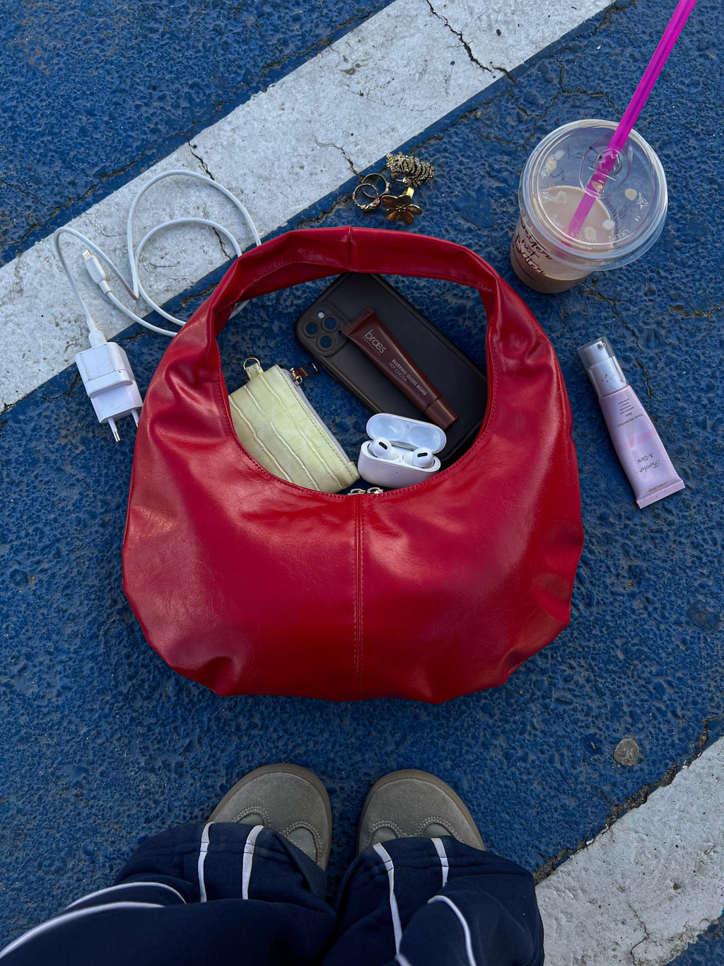 Helio - MICRO HALO BAG - RED