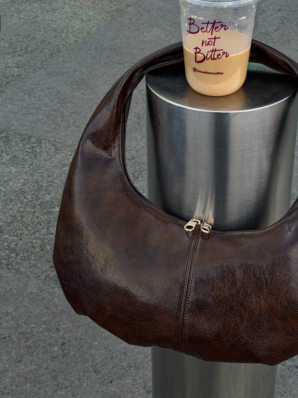 Helio - MICRO HALO BAG - BROWN