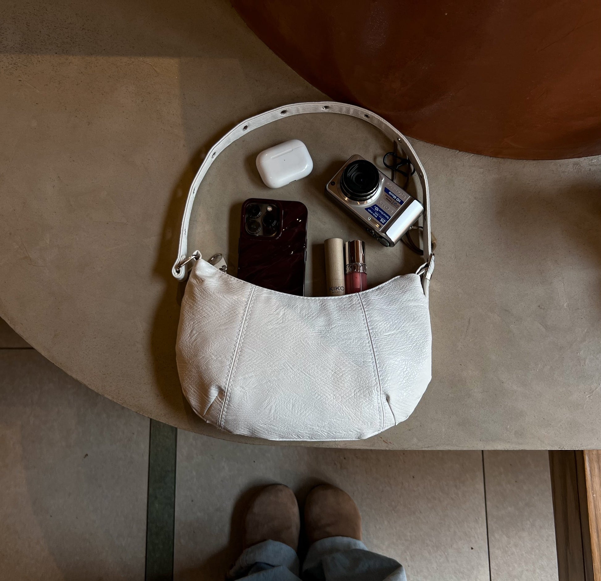 HELIO- DRAGON BAG WHITE