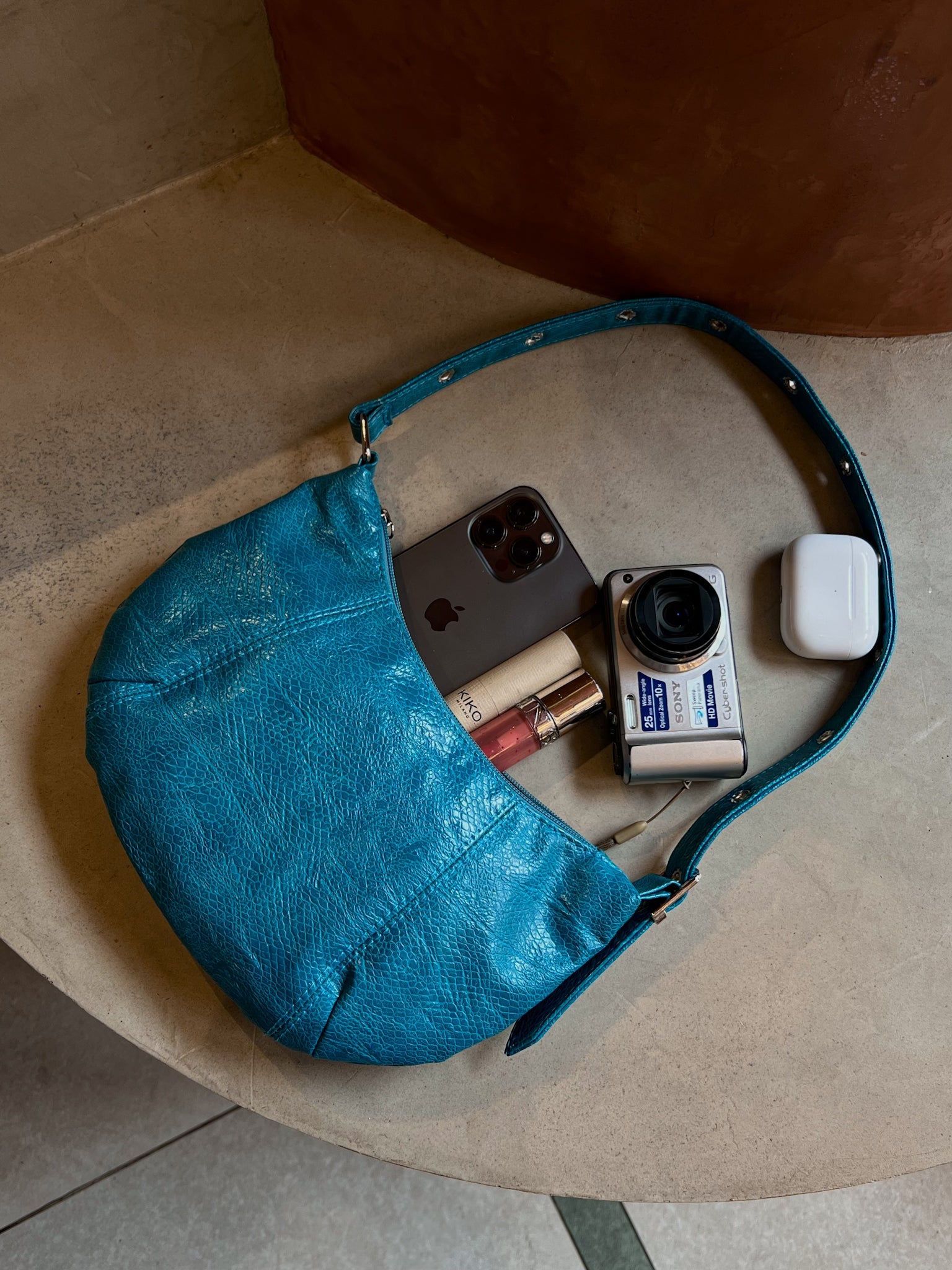 HELIO- DRAGON BAG TURQUOISE BLUE