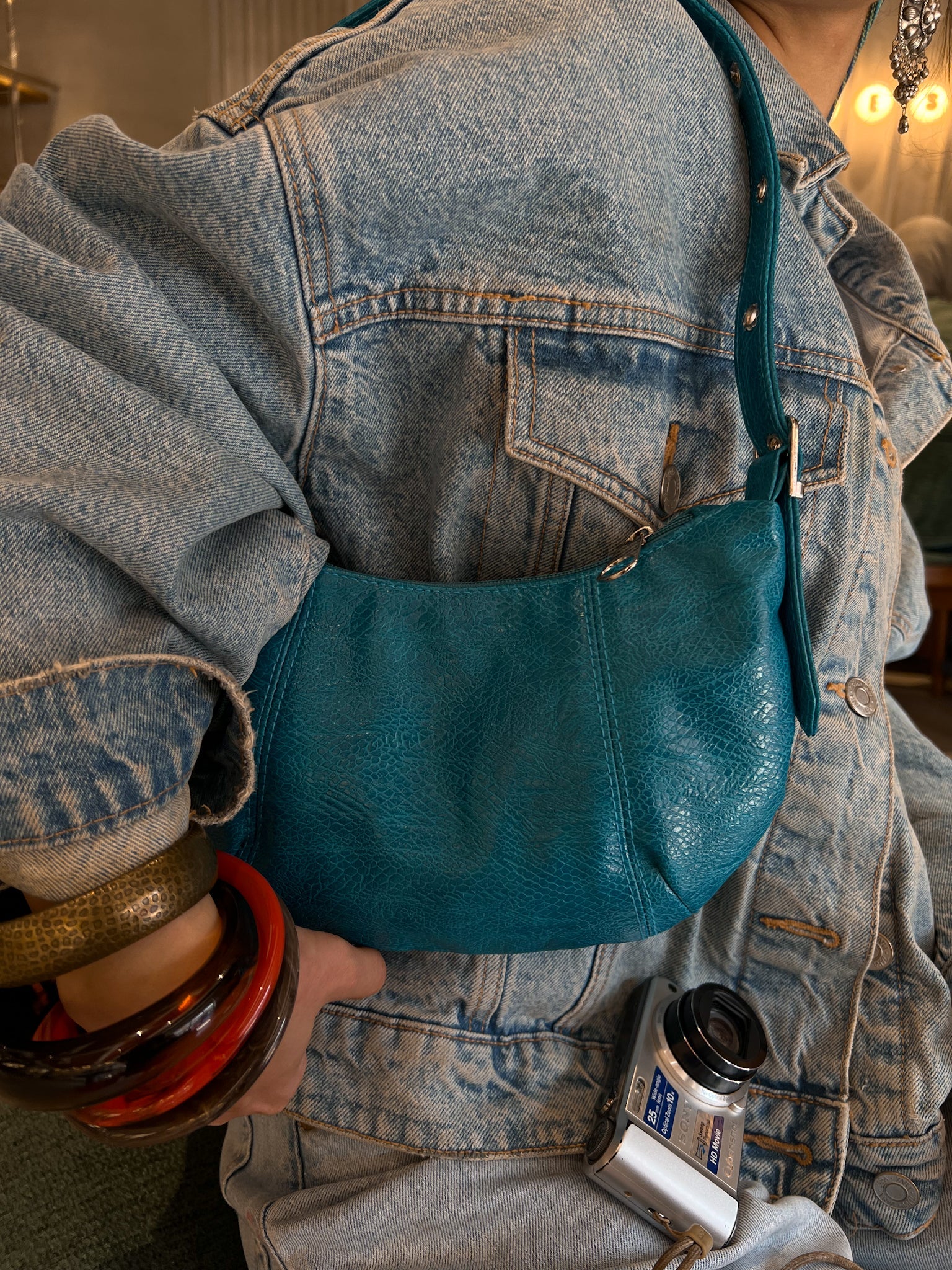 HELIO- DRAGON BAG TURQUOISE BLUE