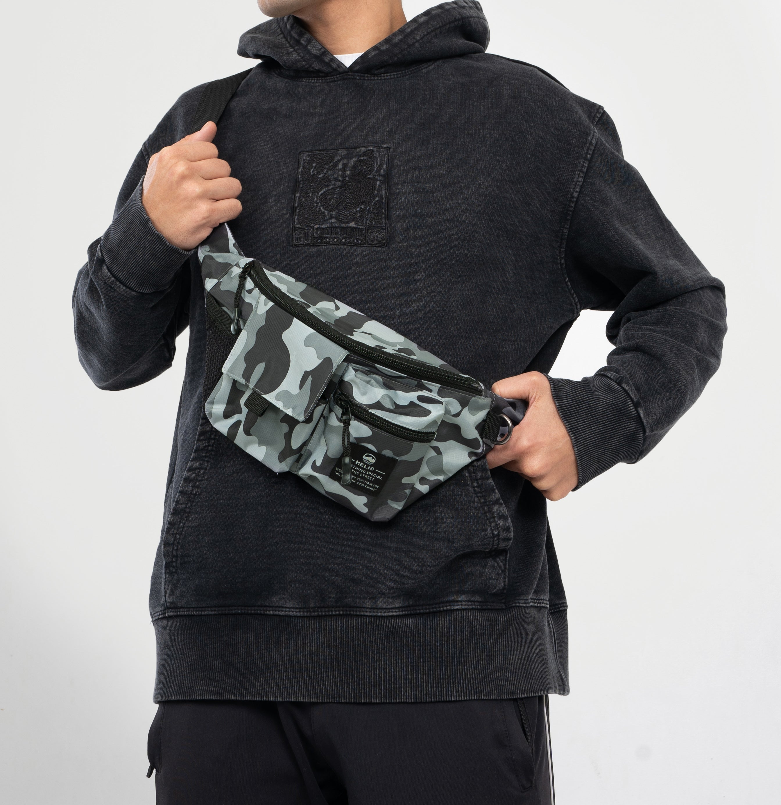 HELIO- HLU FANNY PACK GREY