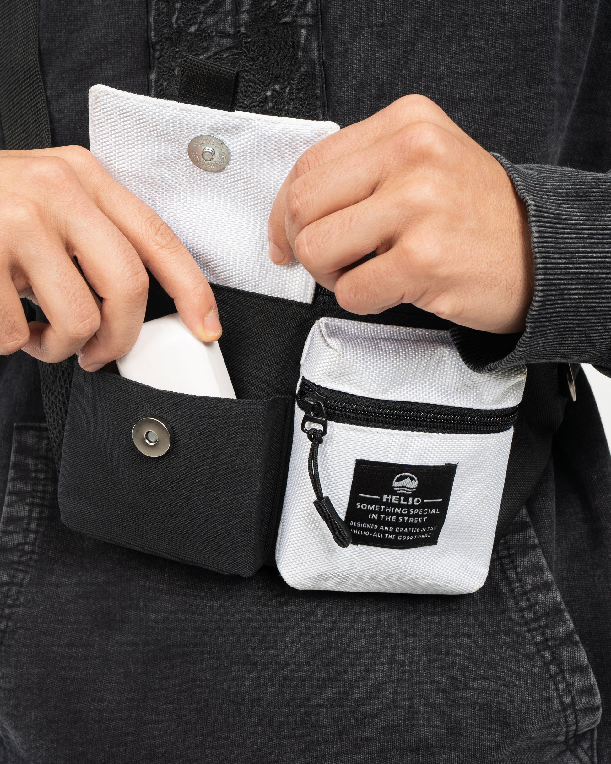 HELIO- HLU FANNY PACK WHITE