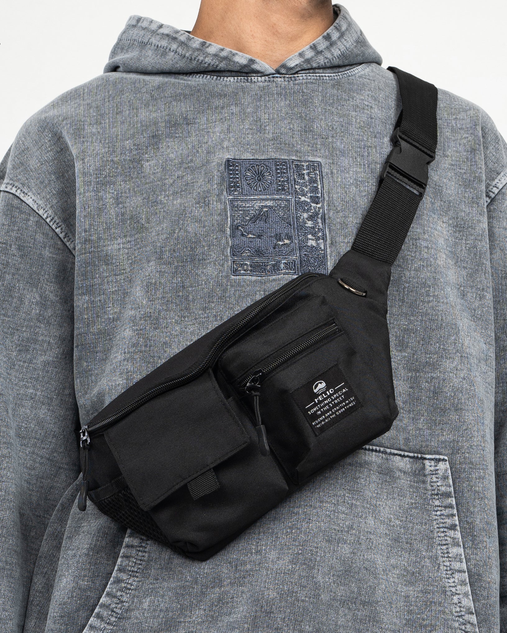 HELIO- HLU FANNY PACK BLACK