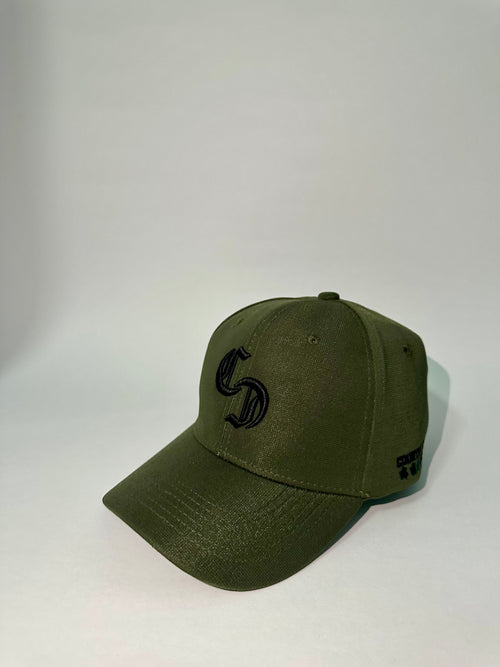 Clover Cult- BlackOnOlive Cap