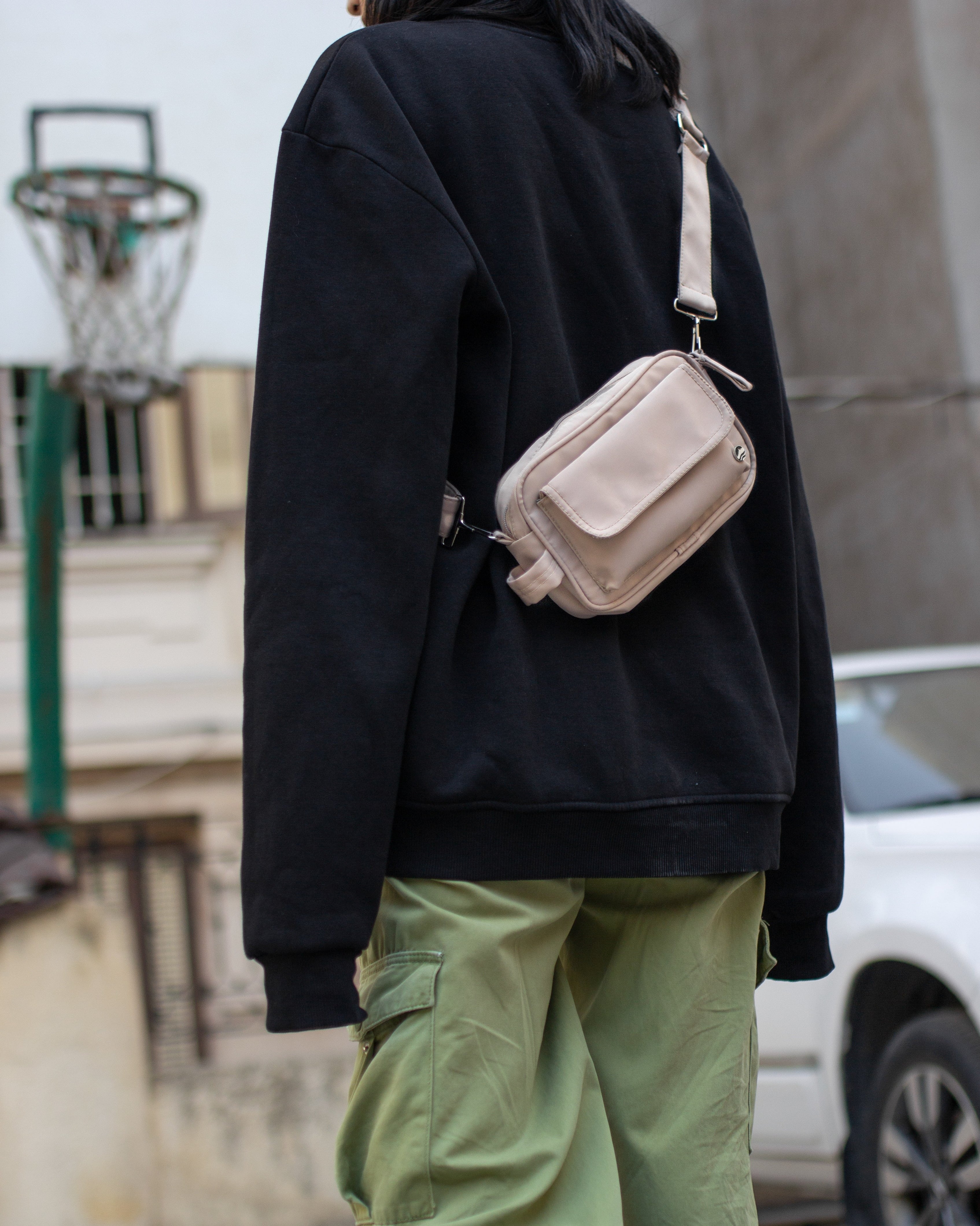 HELIO-GANG BAG BEIGE