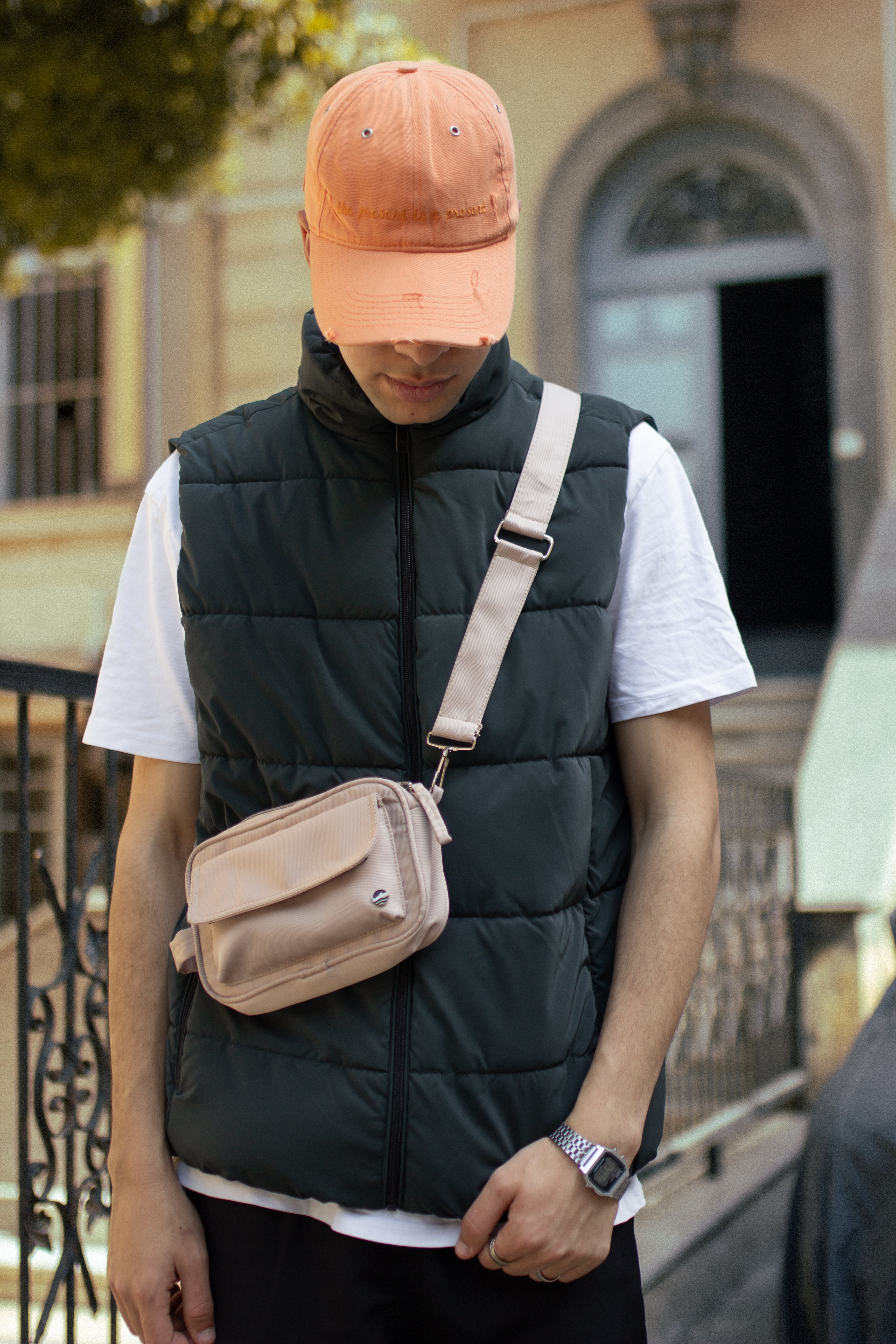 HELIO-GANG BAG BEIGE