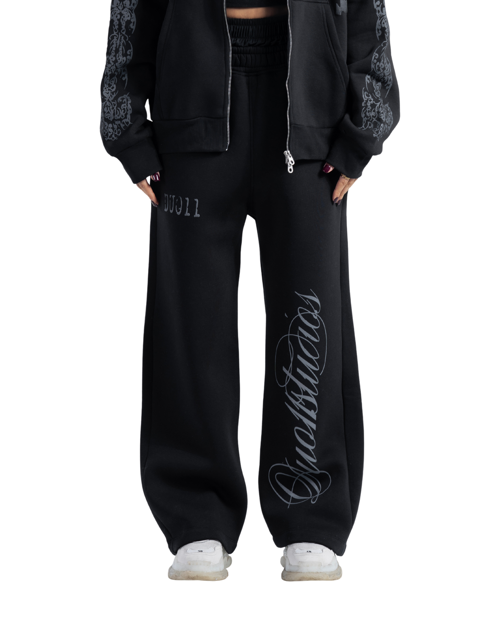 DUO11 - Mother Of Pearl pants  - Black