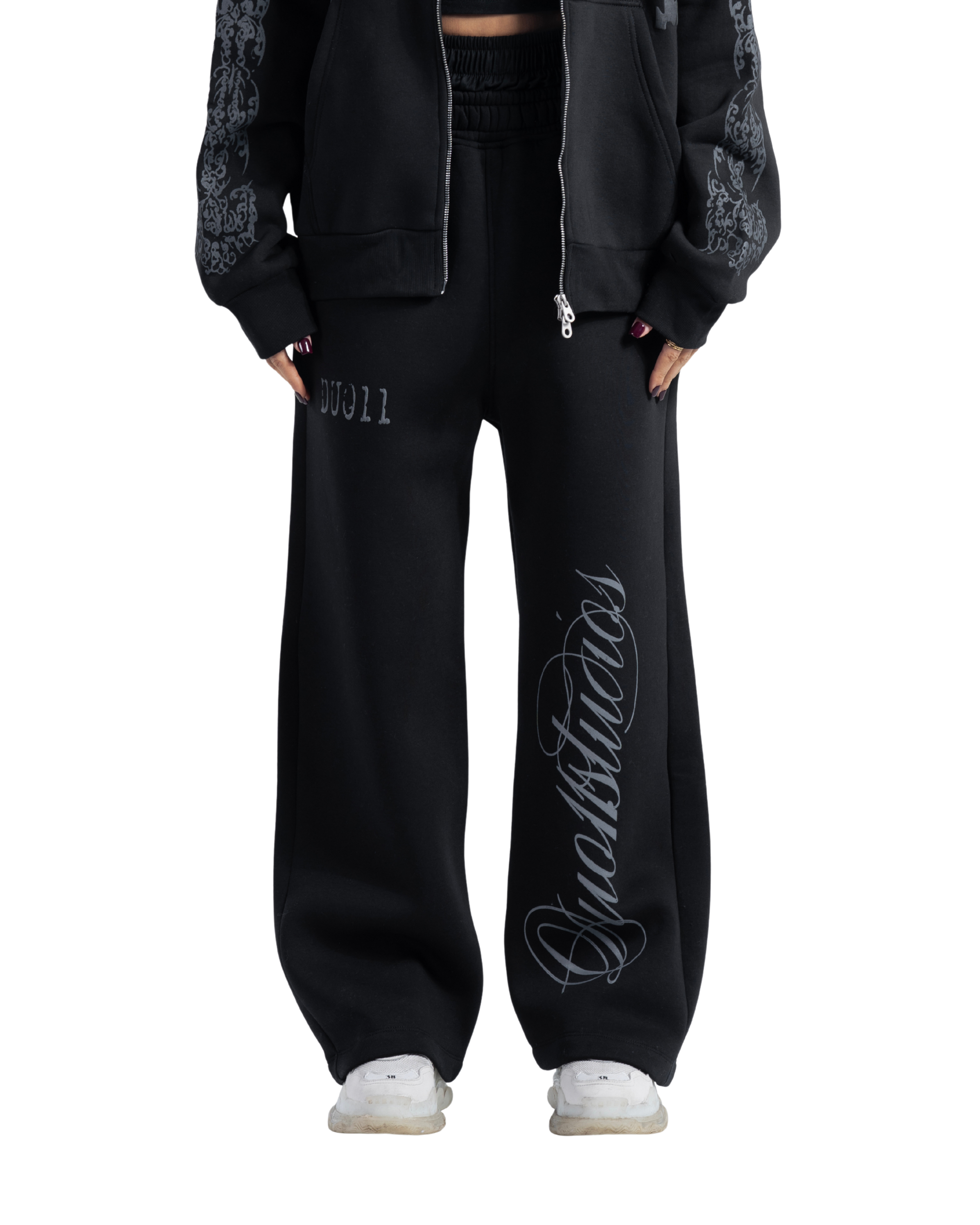 DUO11 - Mother Of Pearl pants  - Black