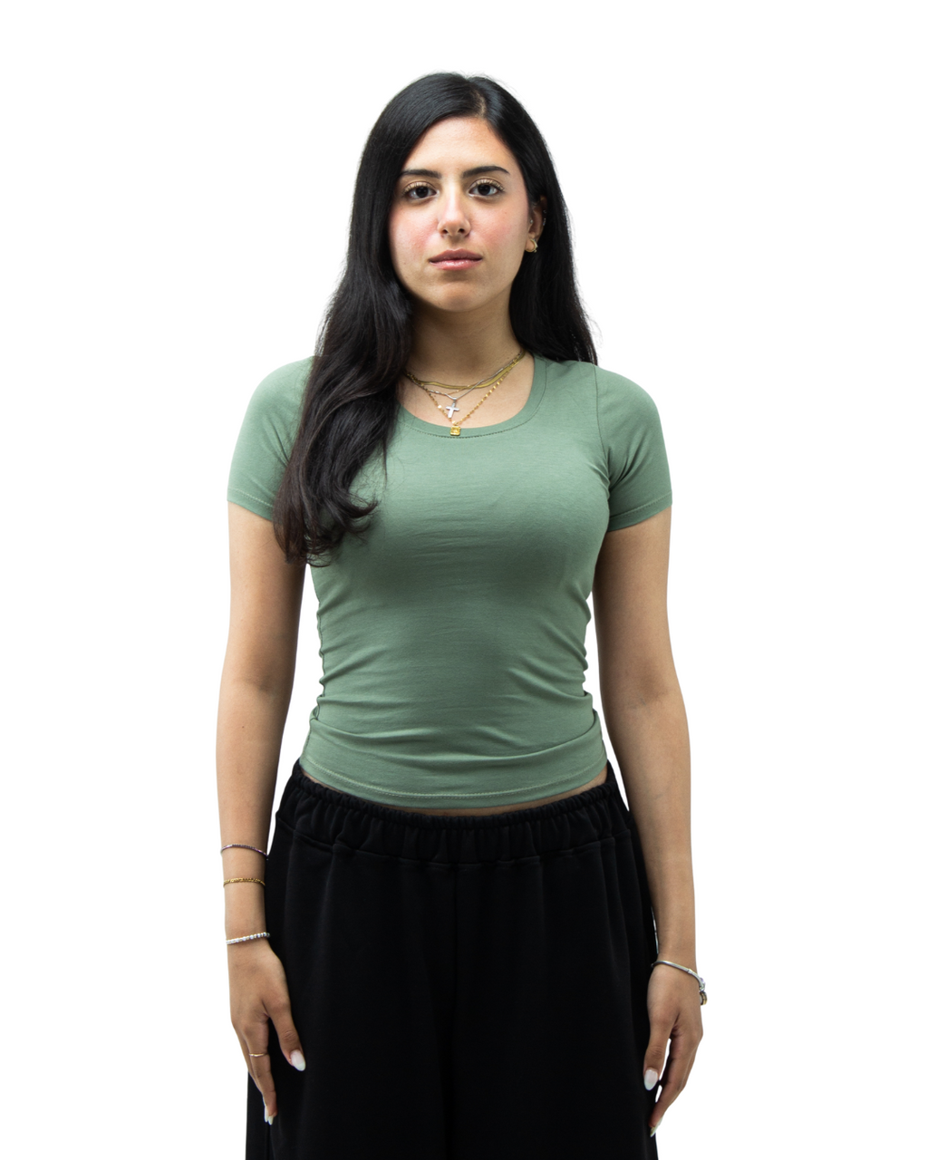 Blanklid- Olive Wide Top