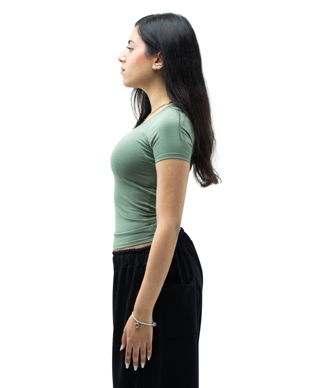 Blanklid- Olive Wide Top