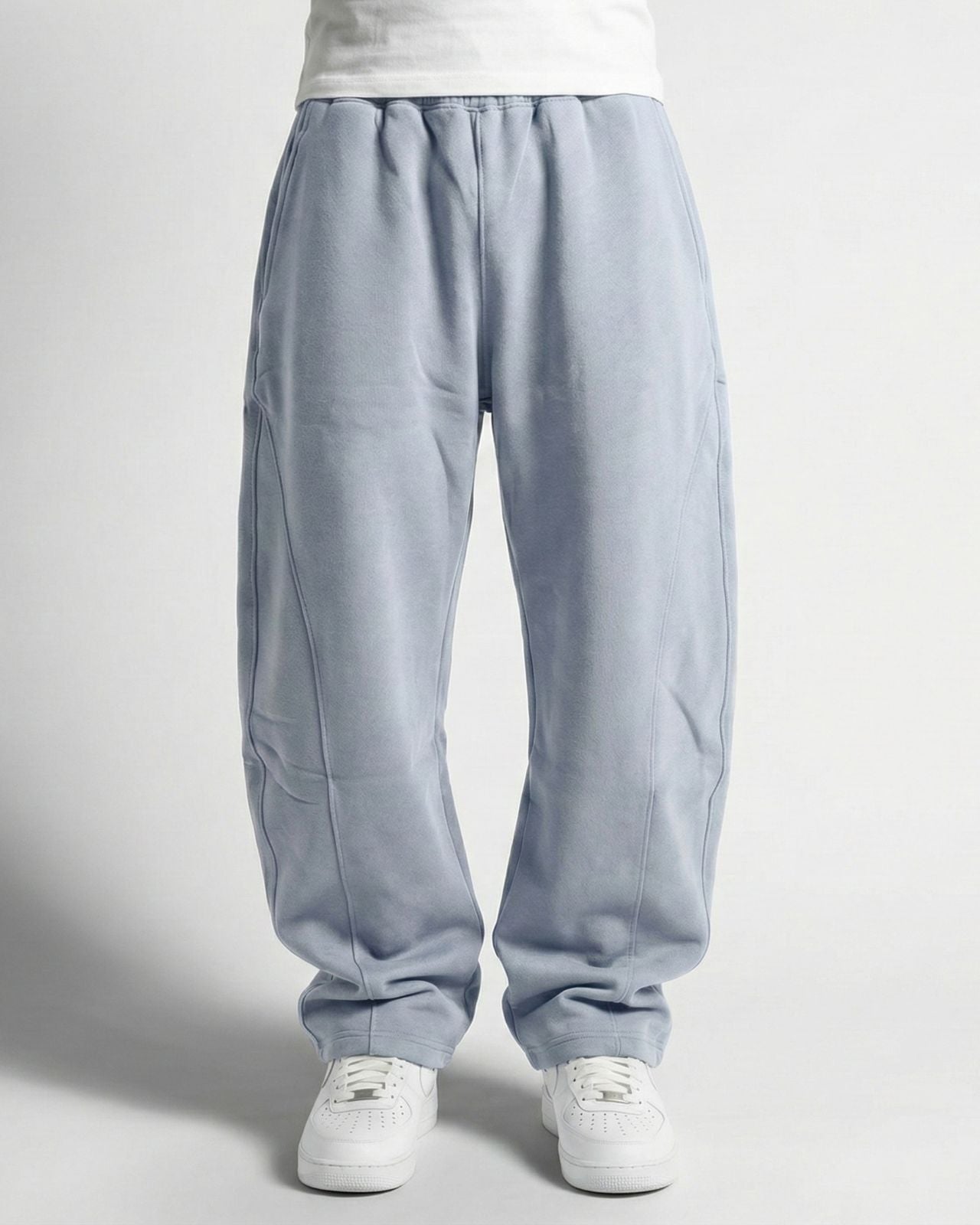 MDNS-MADNESS BAGGY PANTS - SILVER