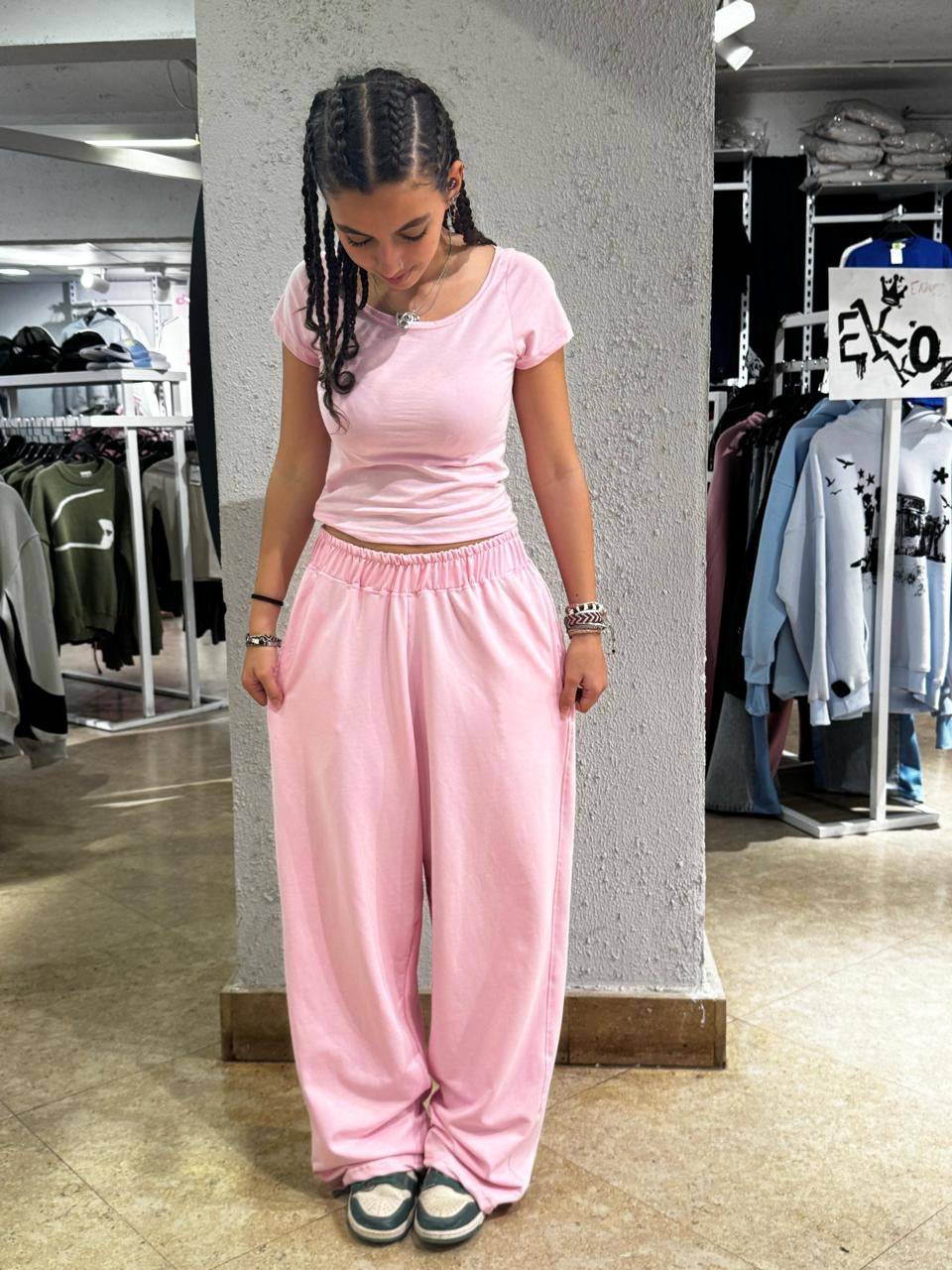 Clotha- Summer Sweatpants - Pink