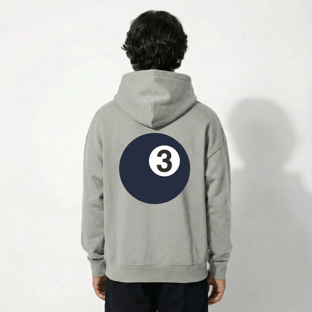 Sync- 8 Ball Hoodie - Grey
