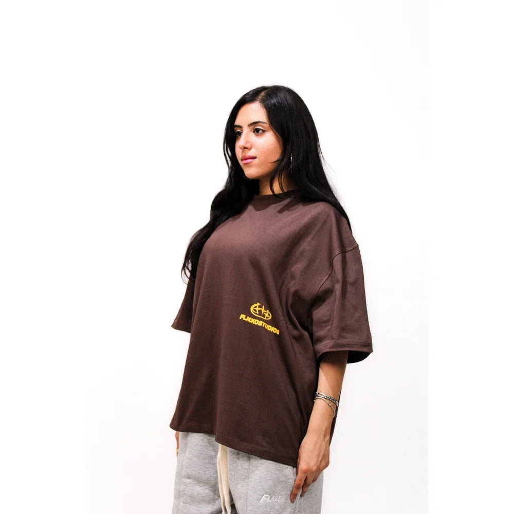 Flacko- Flacko`s Tee - Brown