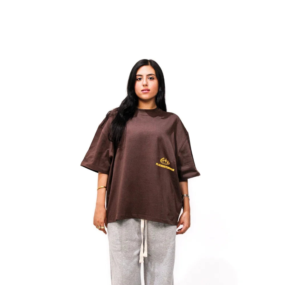Flacko- Flacko`s Tee - Brown