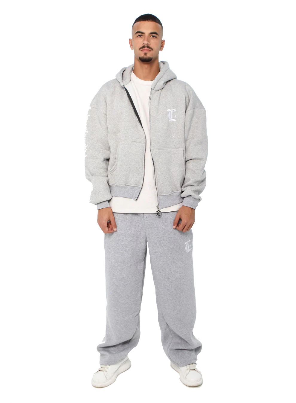 LOCCO-LIGHT GRAY JACKET