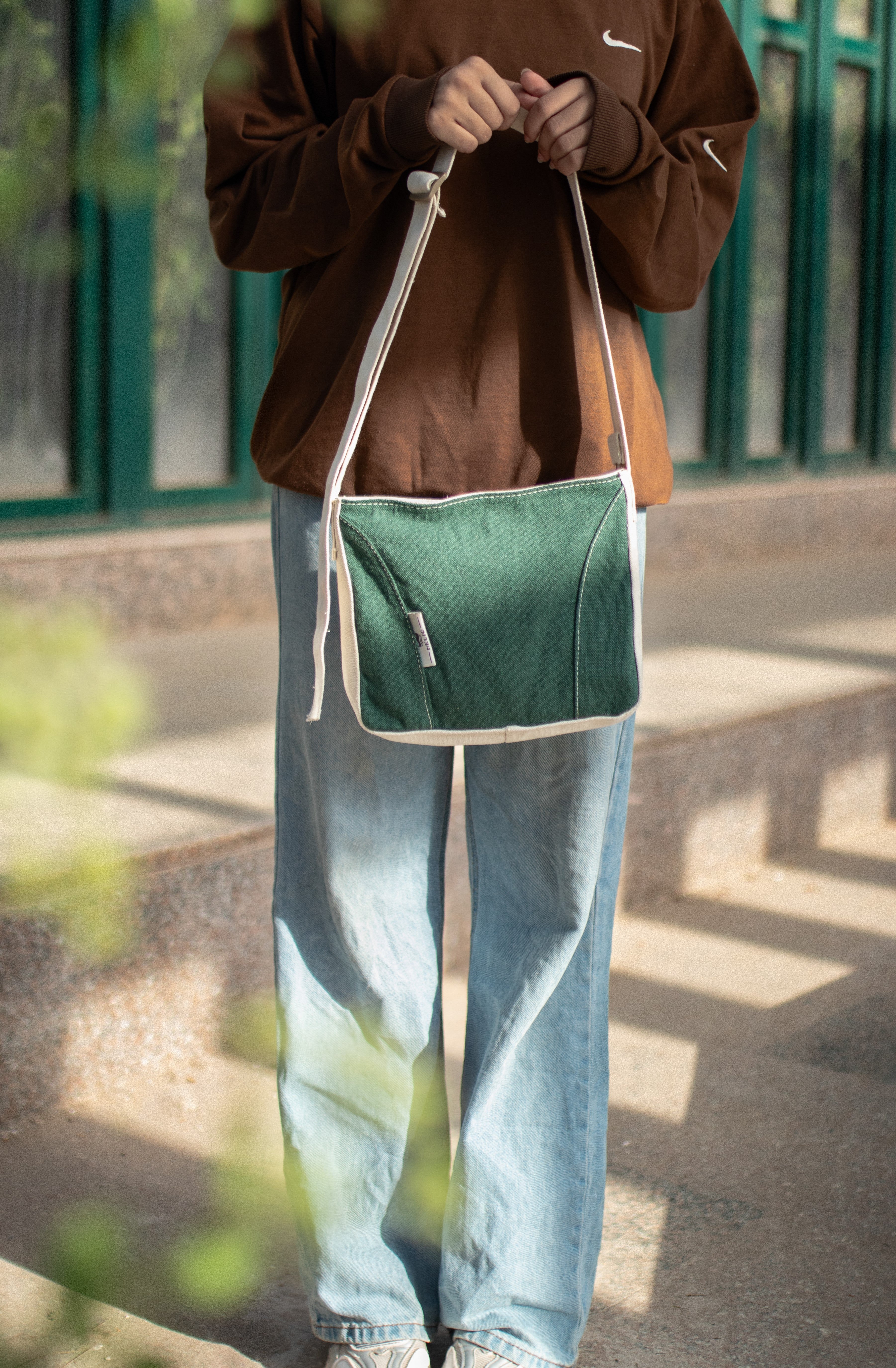 HELIO- RAW BAG GREEN