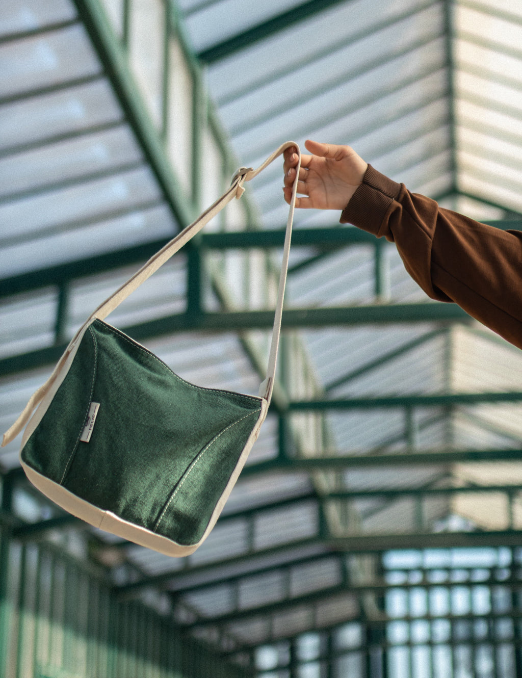 HELIO- RAW BAG GREEN