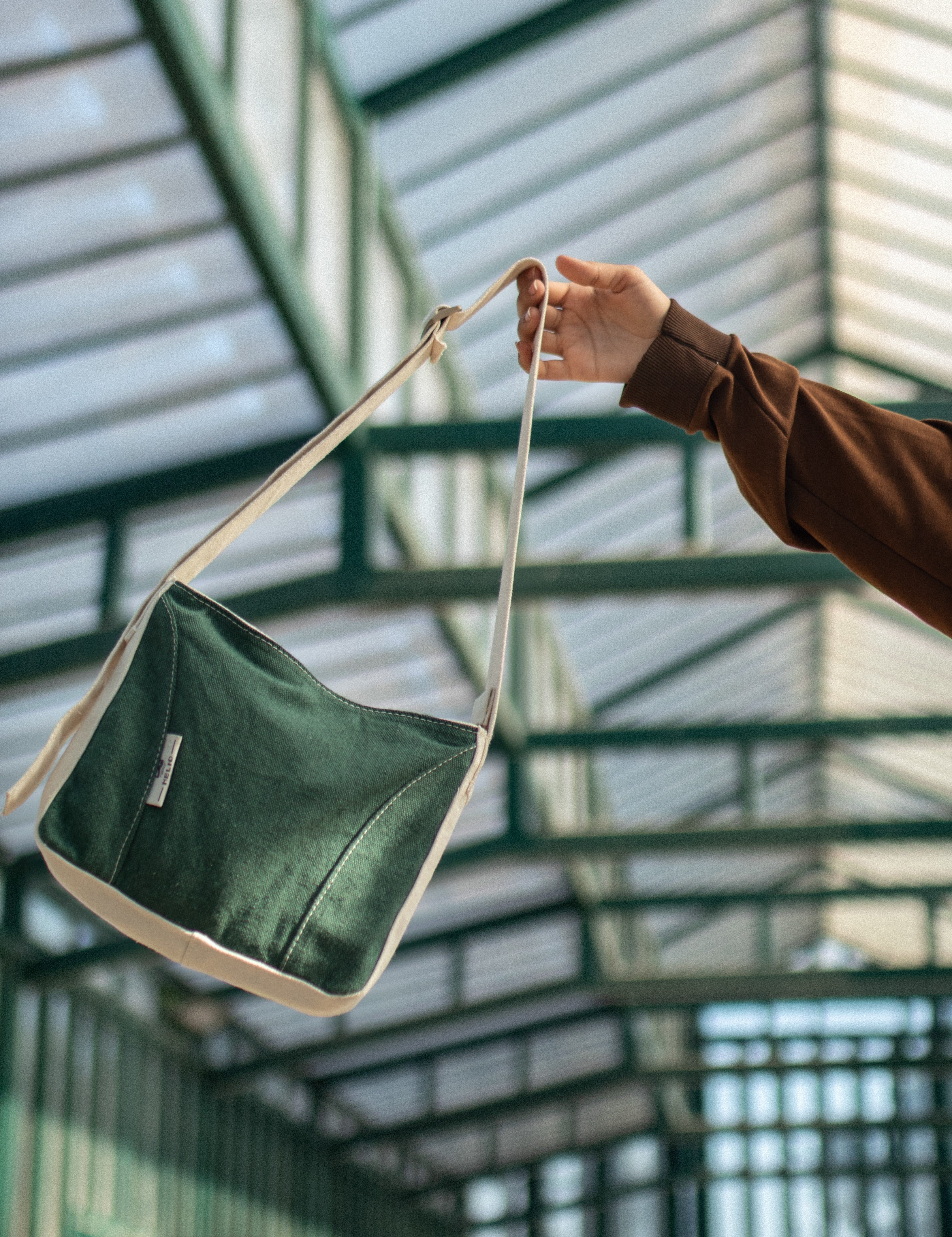 HELIO- RAW BAG GREEN