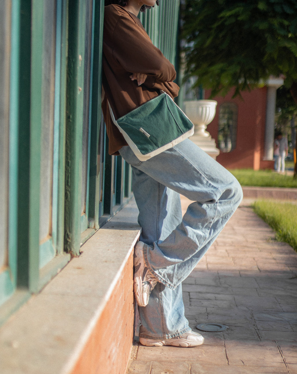 HELIO- RAW BAG GREEN