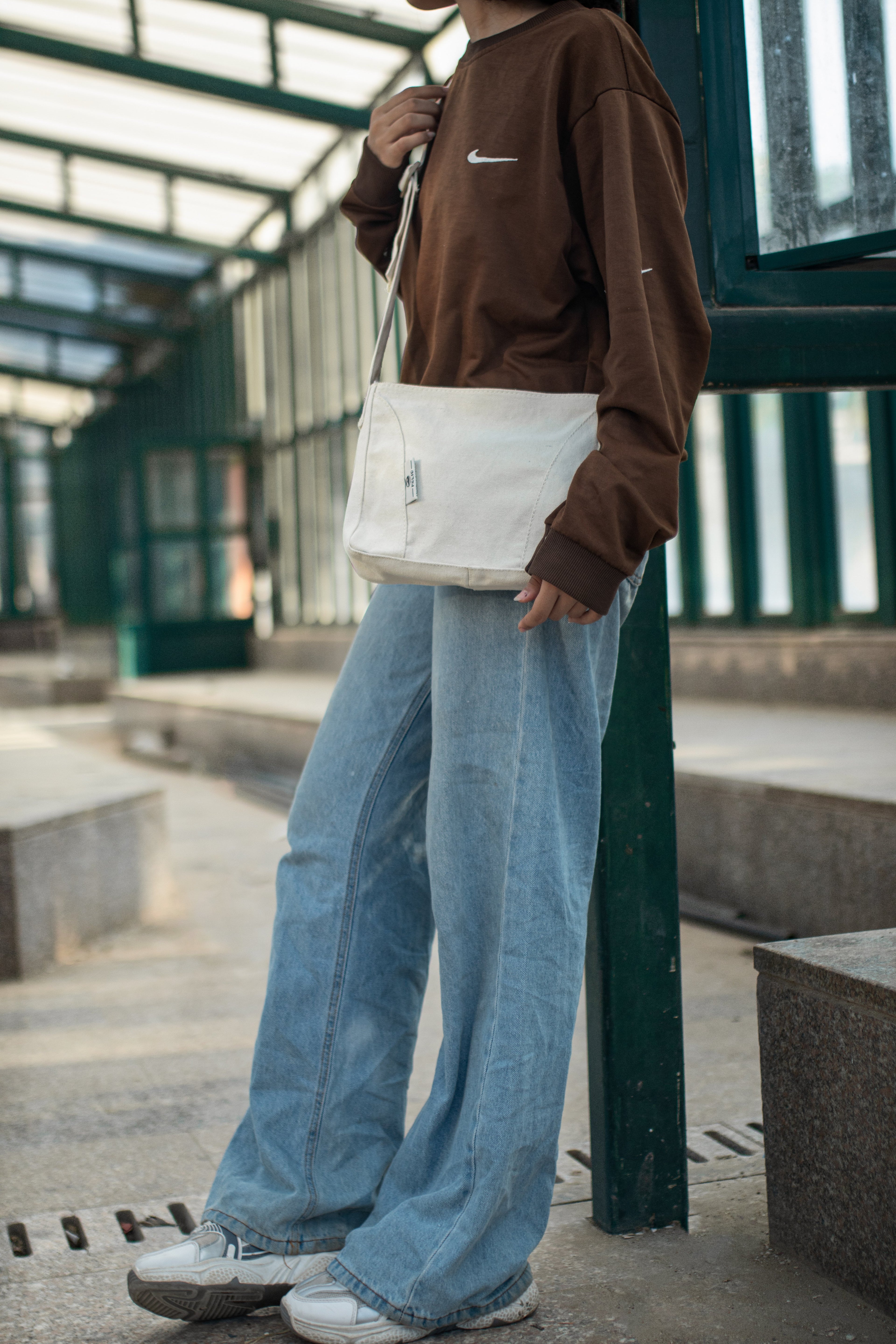 HELIO- RAW BAG OFFWHITE